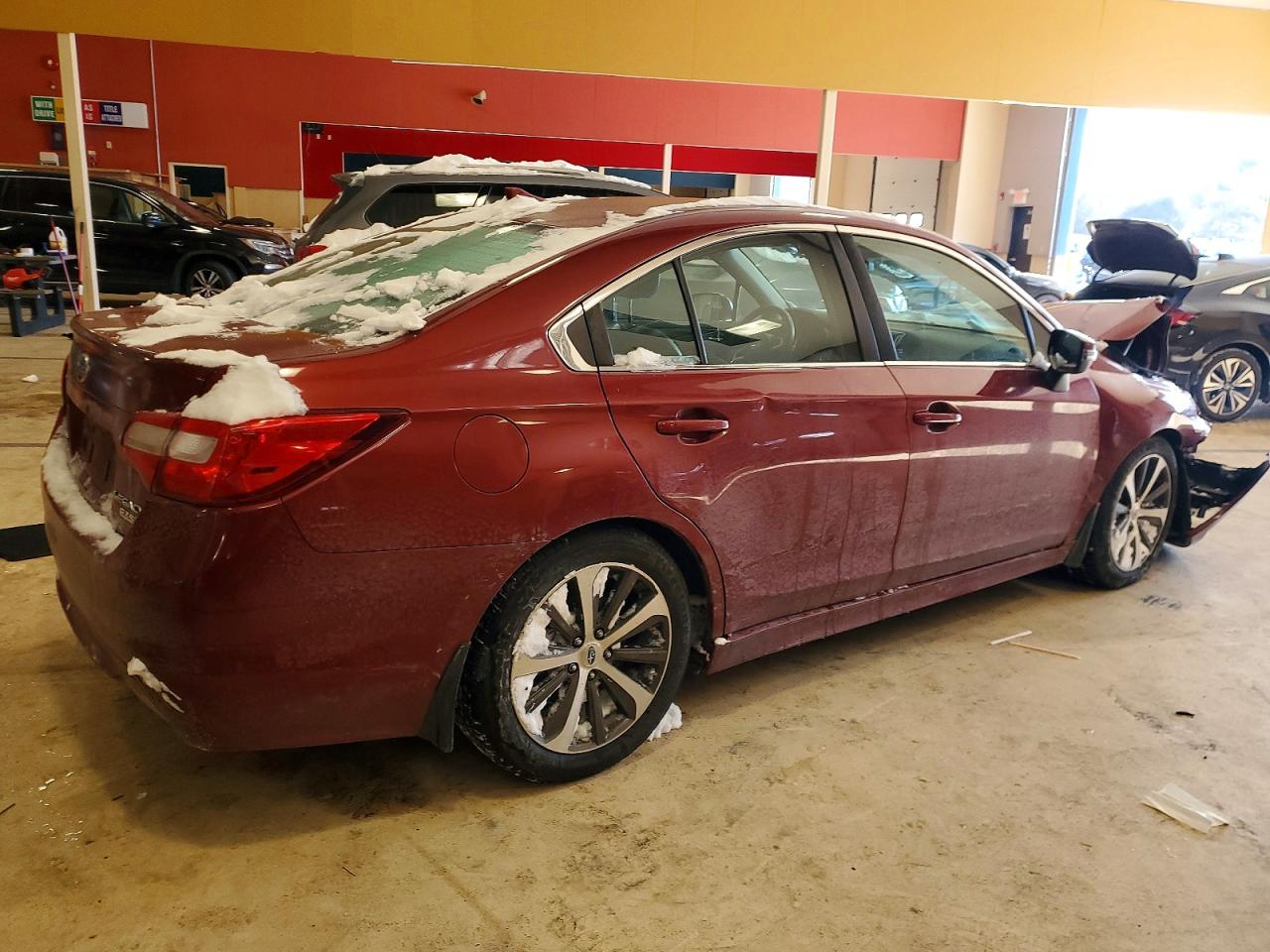 2017 Subaru Legacy 2.5i Limited Burgundy vin: 4S3BNAN66H3036508