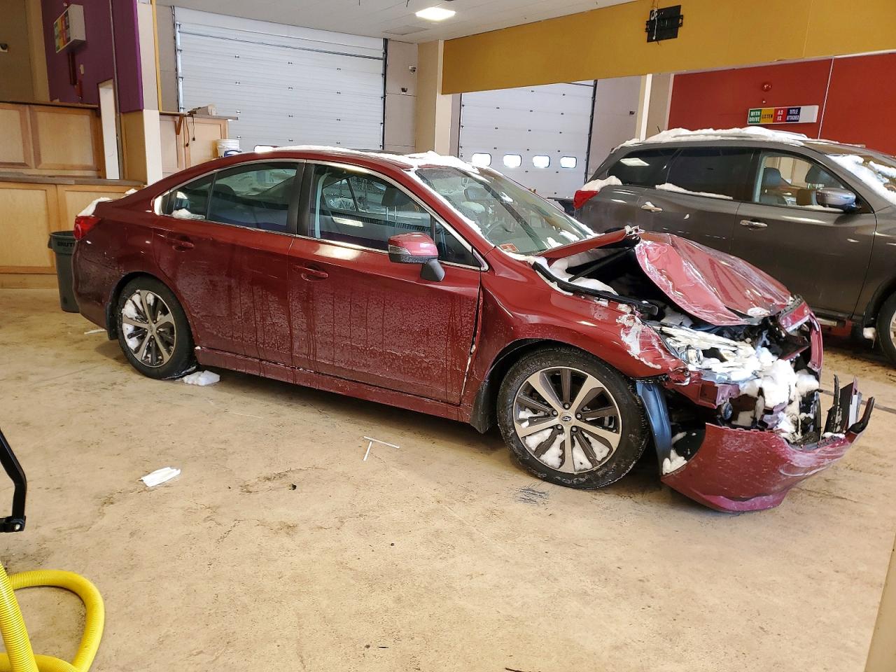 2017 Subaru Legacy 2.5i Limited Burgundy vin: 4S3BNAN66H3036508