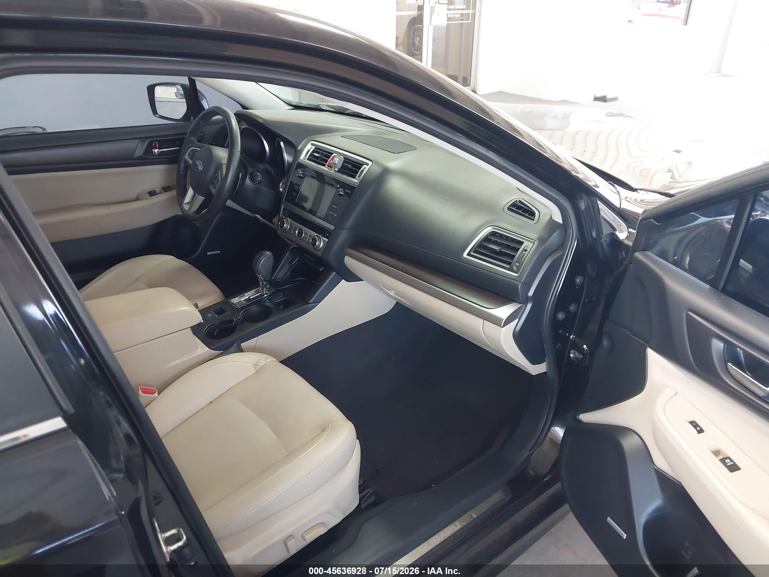 2015 Subaru Legacy 2.5i Limited Black vin: 4S3BNAN67F3050513