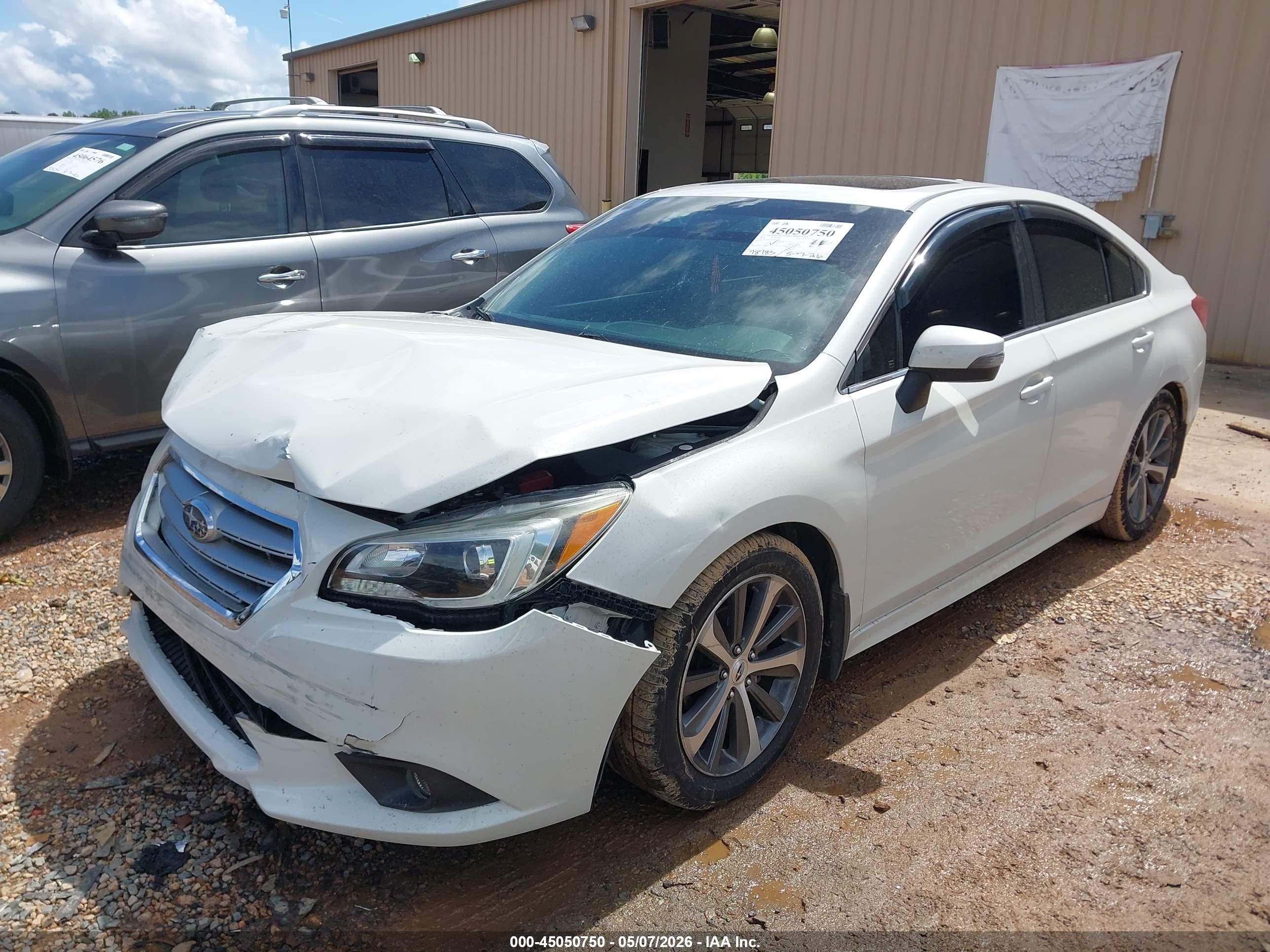 2016 Subaru Legacy 2.5i Limited White vin: 4S3BNAN67G3037472