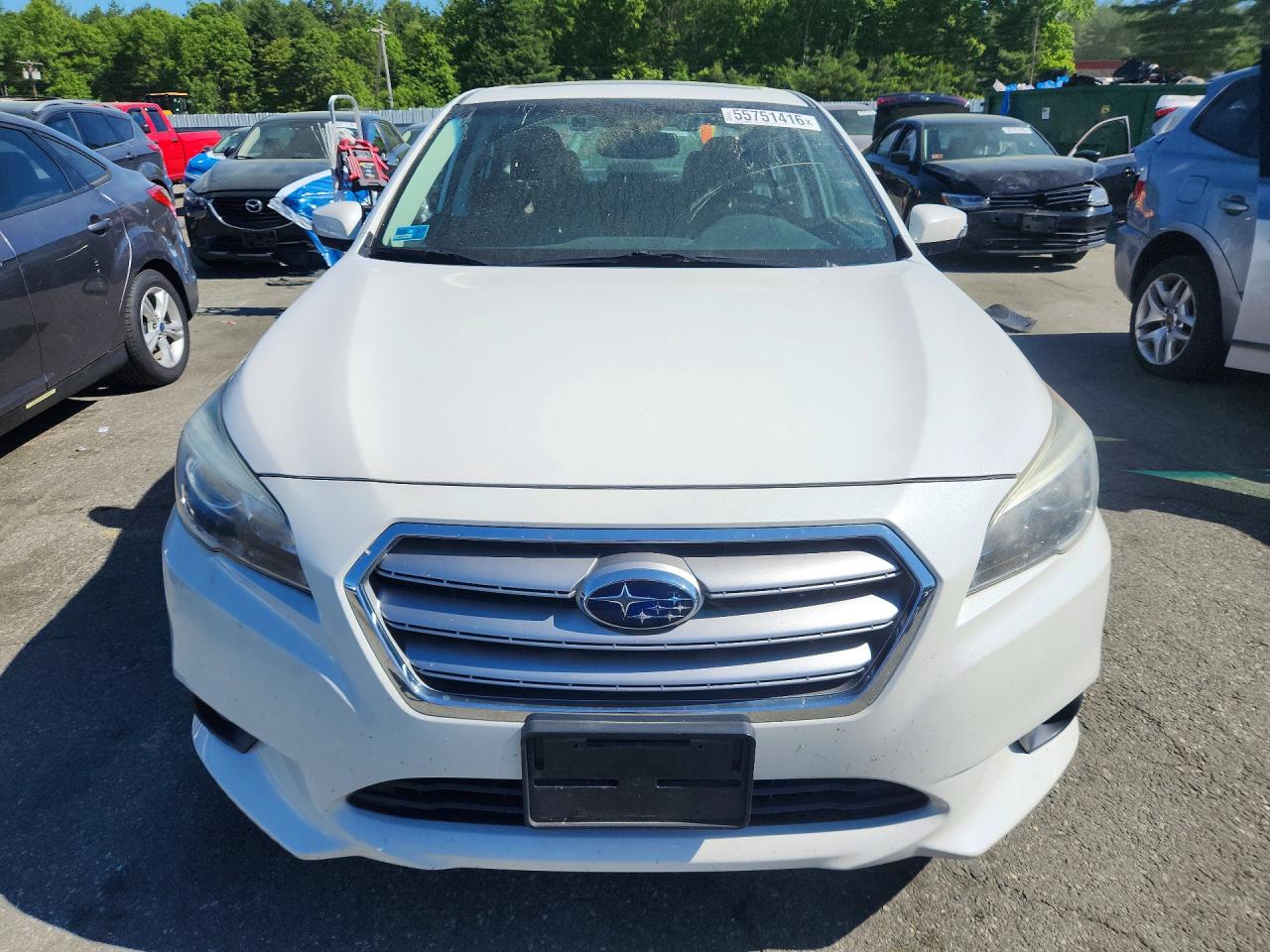 2016 Subaru Legacy 2.5i Limited White vin: 4S3BNAN67G3047497