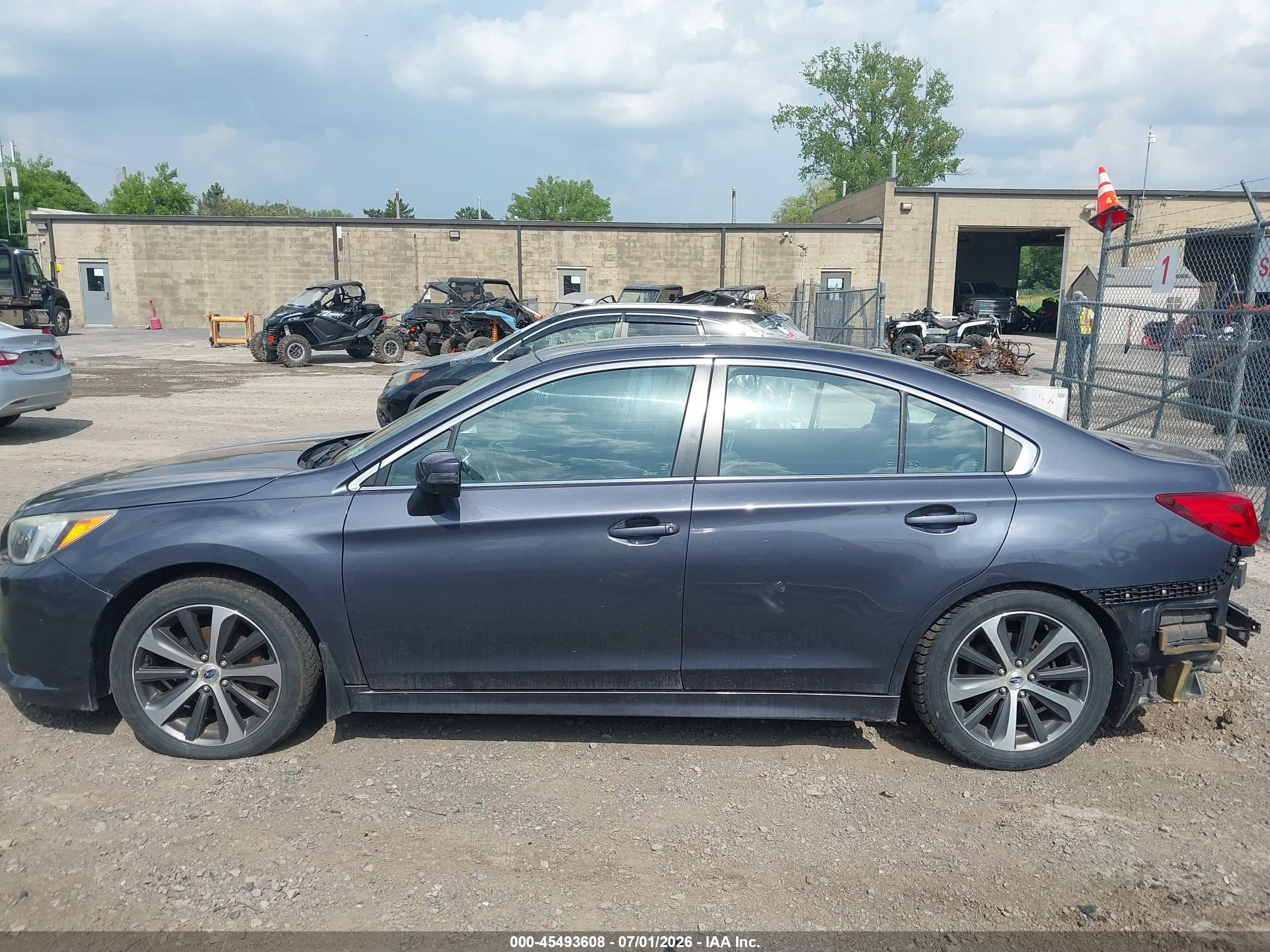 2015 Subaru Legacy 2.5i Limited Blue vin: 4S3BNAN68F3049211