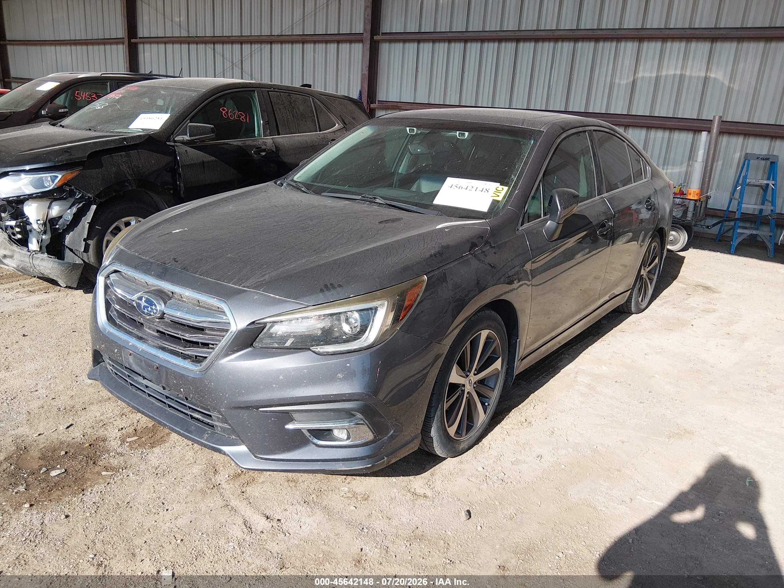 2019 Subaru Legacy 2.5i Limited Gray vin: 4S3BNAN68K3007129