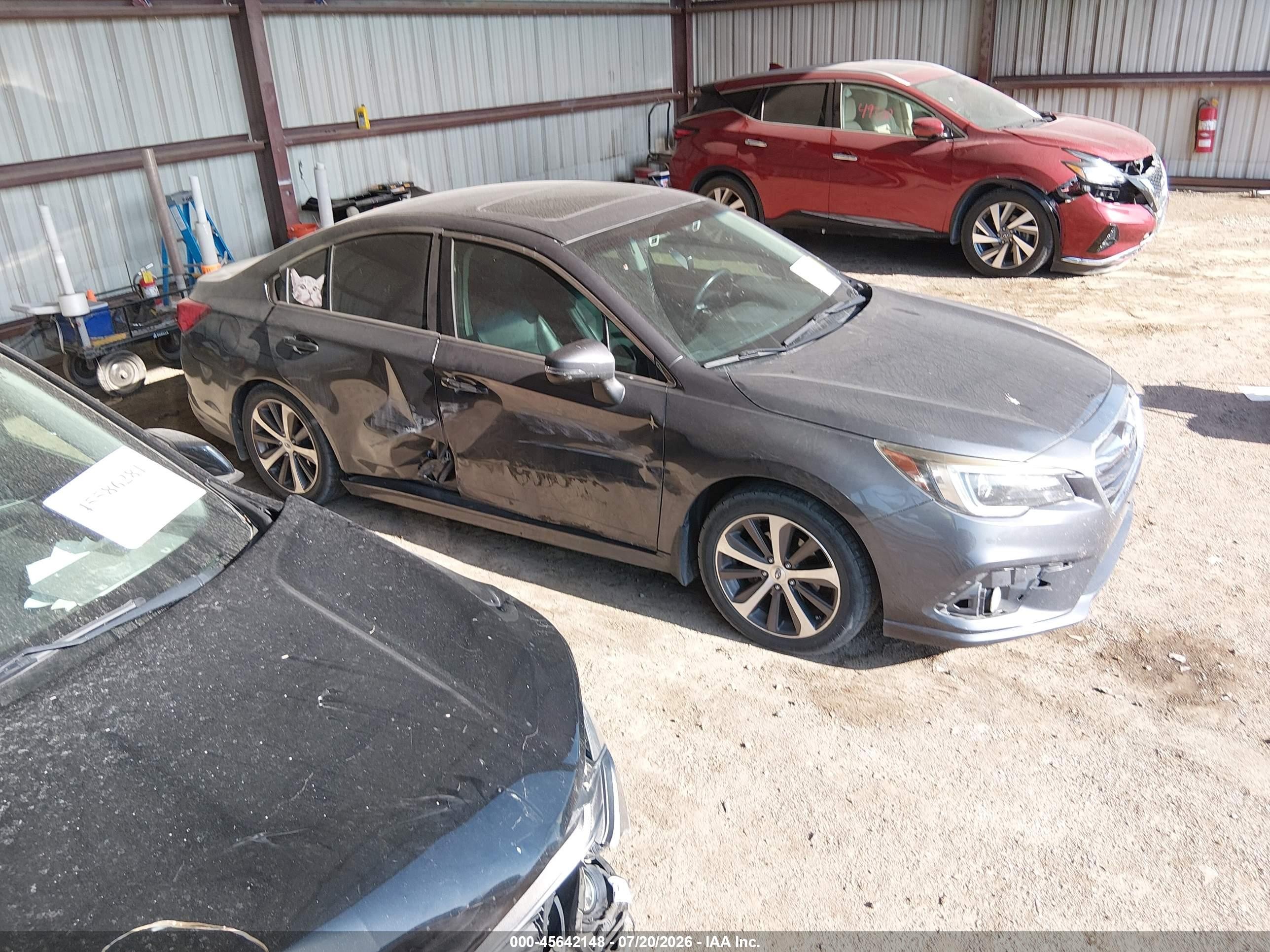 2019 Subaru Legacy 2.5i Limited Gray vin: 4S3BNAN68K3007129