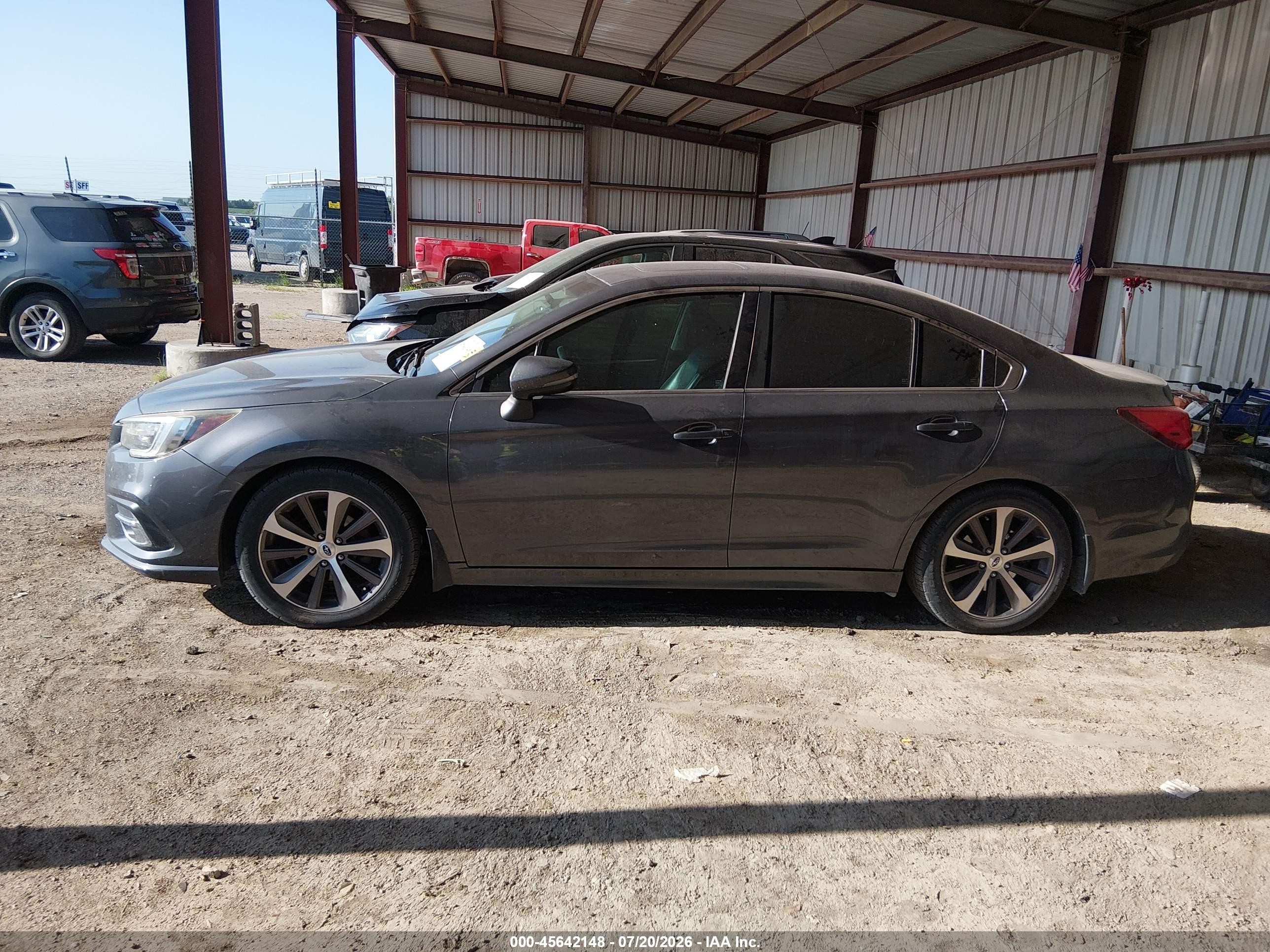 2019 Subaru Legacy 2.5i Limited Gray vin: 4S3BNAN68K3007129