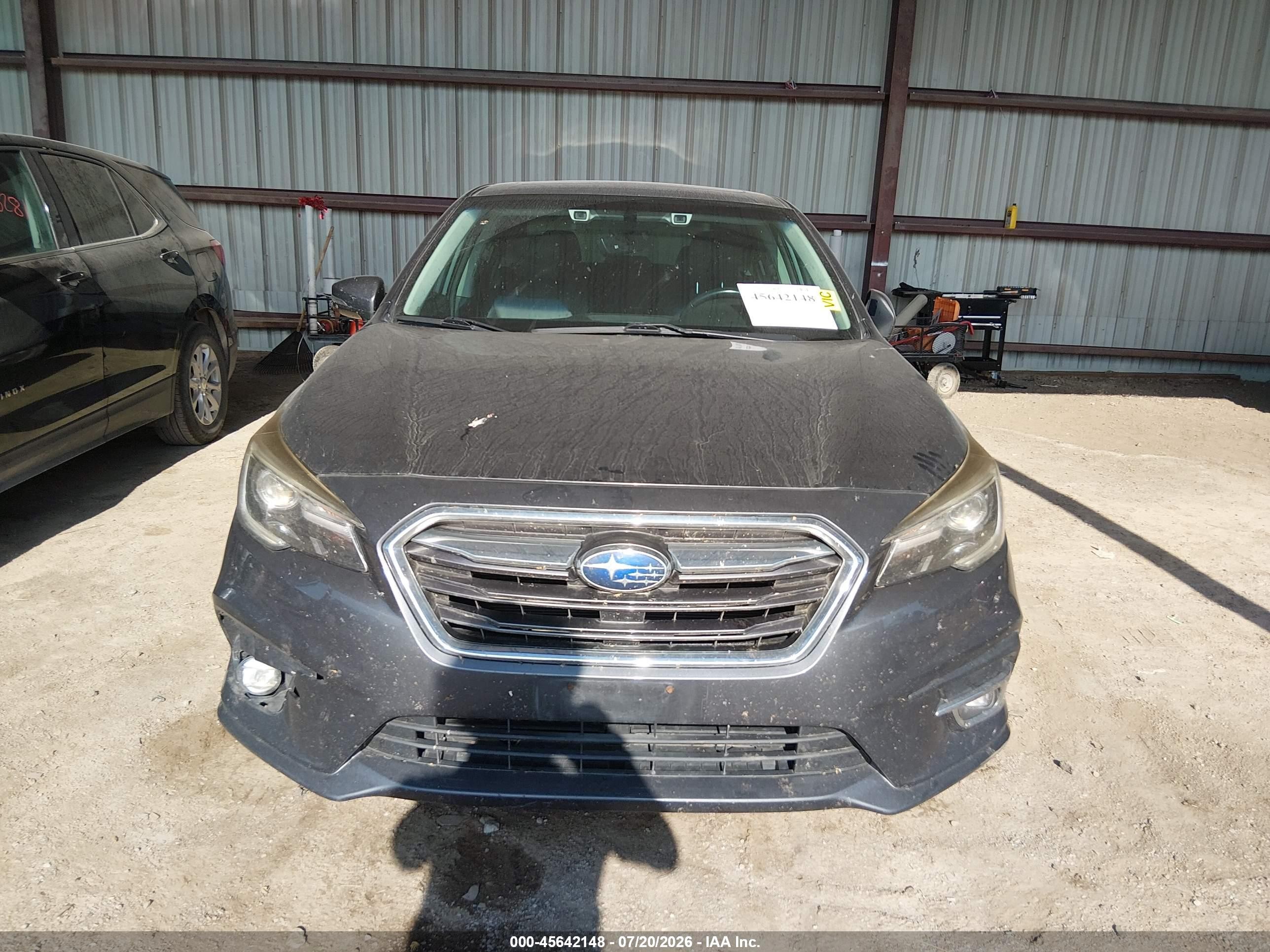 2019 Subaru Legacy 2.5i Limited Gray vin: 4S3BNAN68K3007129