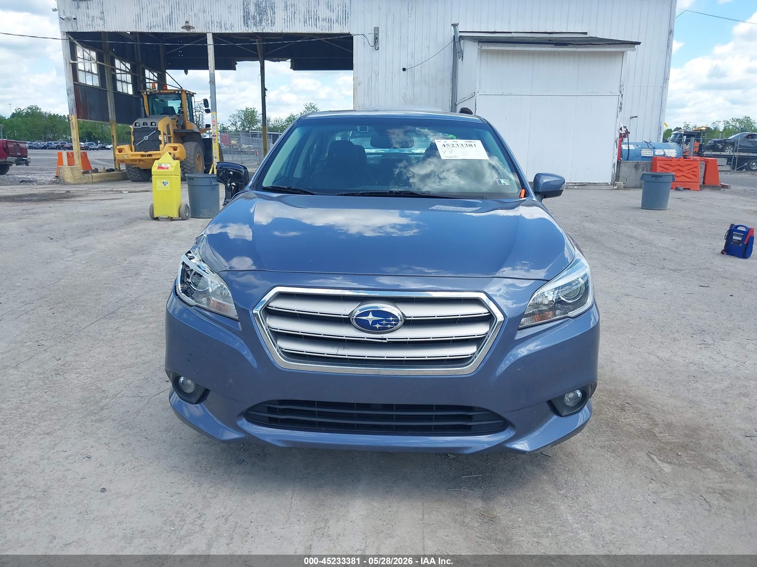 2015 Subaru Legacy 2.5i Limited Blue vin: 4S3BNAN69F3047905