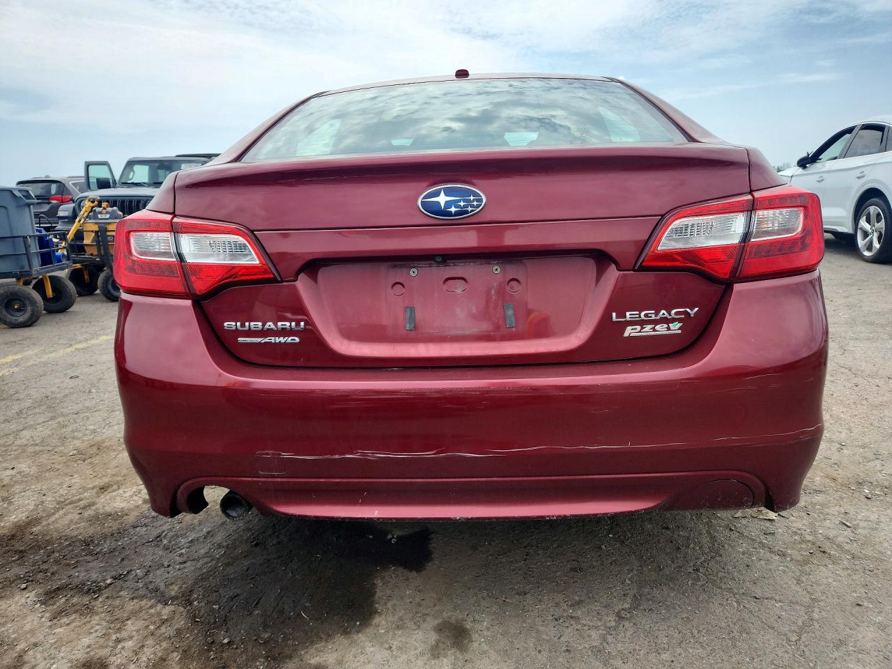 2015 Subaru Legacy 2.5i Limited Maroon vin: 4S3BNAN69F3064526
