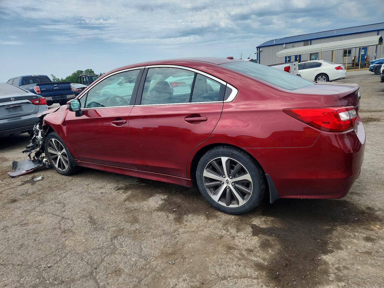 2015 Subaru Legacy 2.5i Limited Maroon vin: 4S3BNAN69F3064526