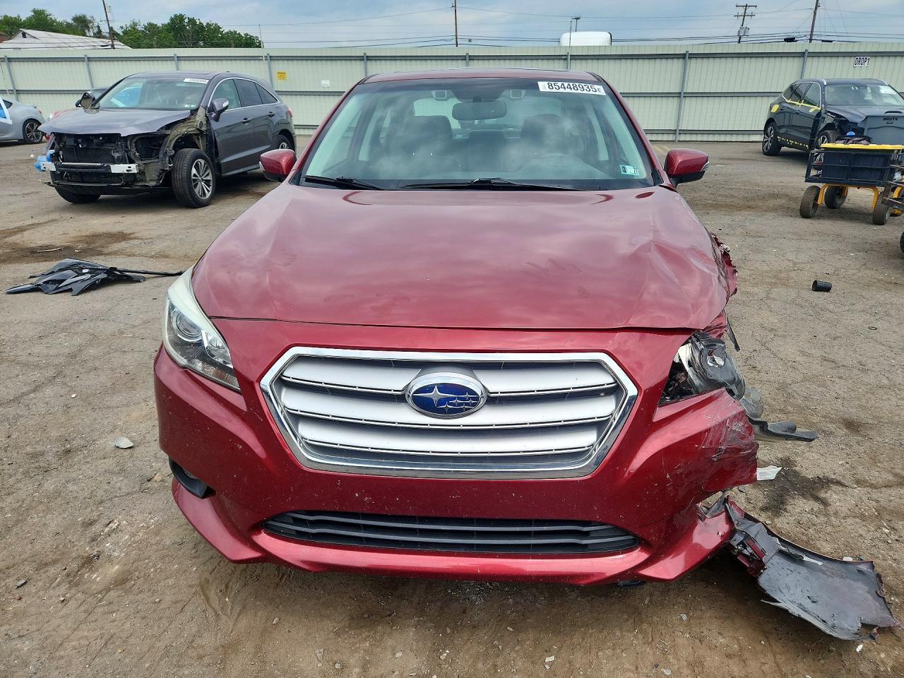 2015 Subaru Legacy 2.5i Limited Maroon vin: 4S3BNAN69F3064526