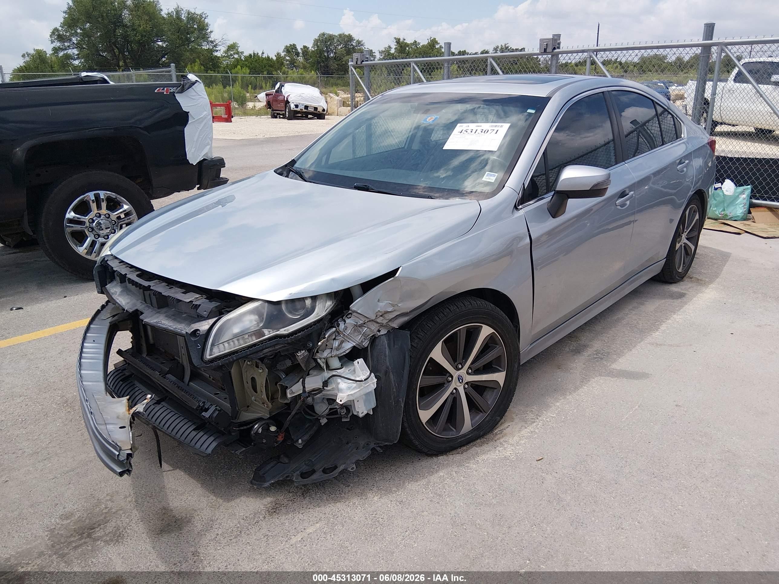 2015 Subaru Legacy 2.5i Limited Light Blue vin: 4S3BNAN69F3068060