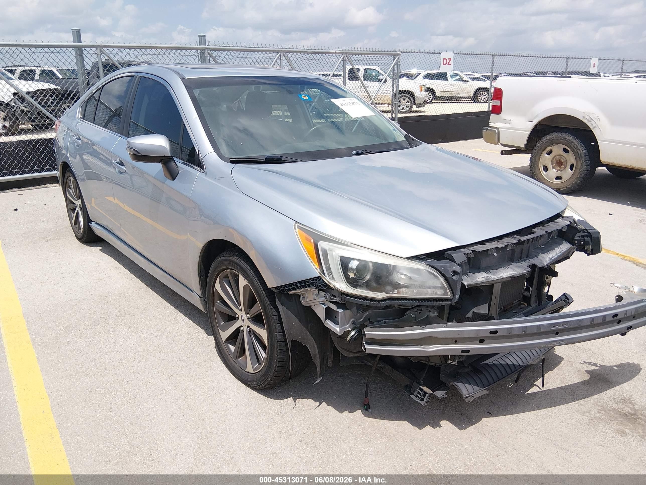 2015 Subaru Legacy 2.5i Limited Light Blue vin: 4S3BNAN69F3068060