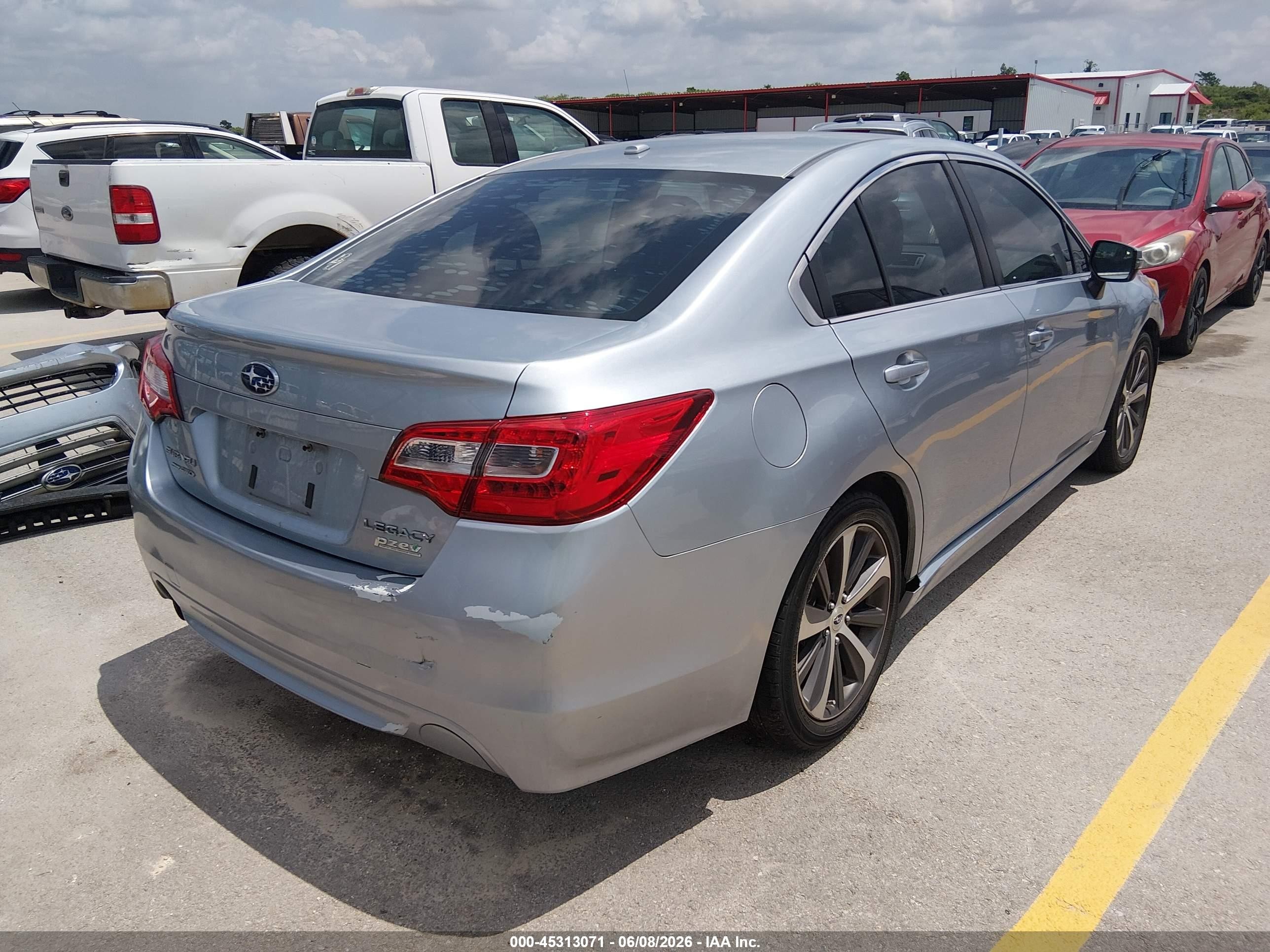 2015 Subaru Legacy 2.5i Limited Light Blue vin: 4S3BNAN69F3068060