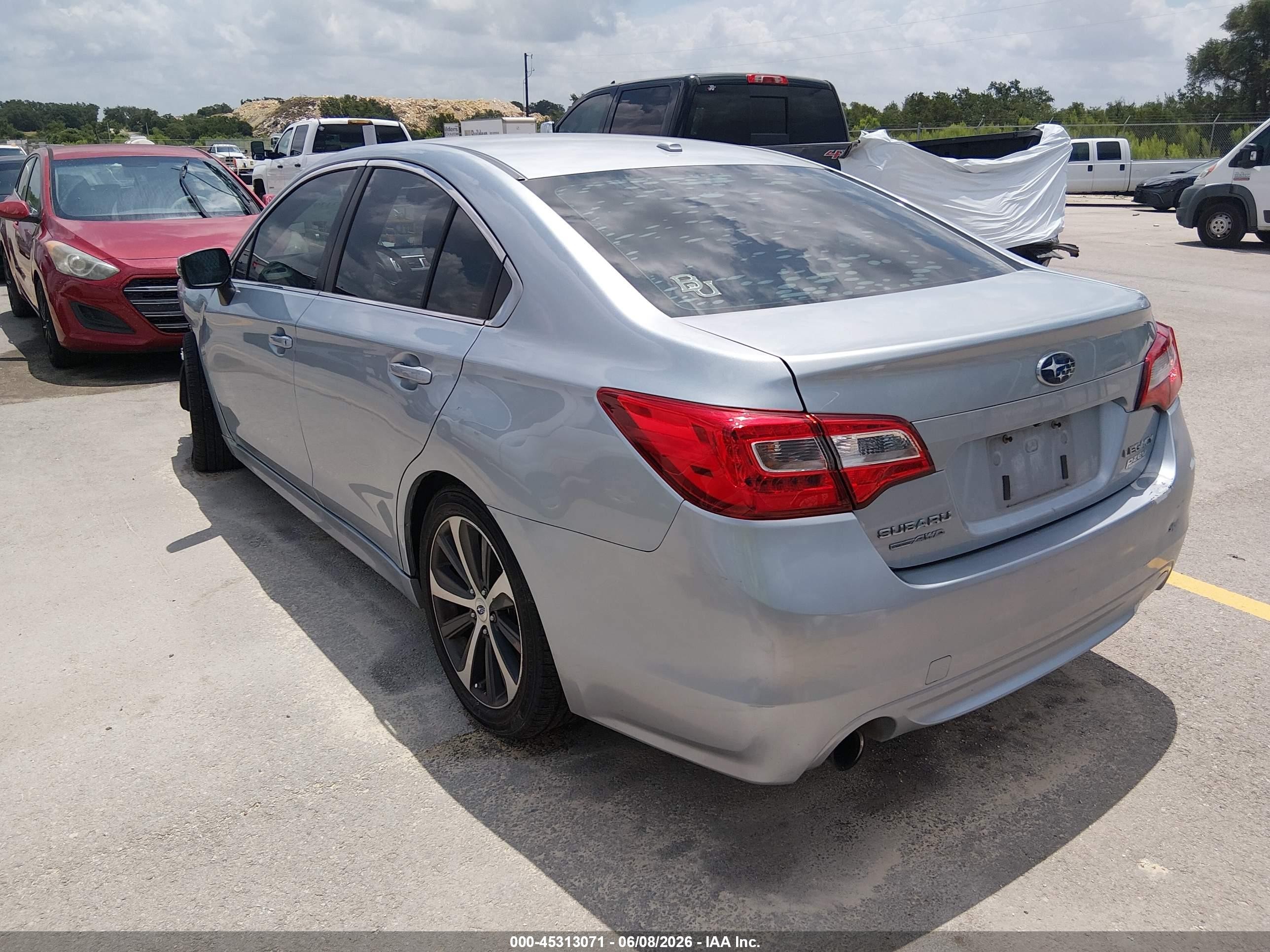 2015 Subaru Legacy 2.5i Limited Light Blue vin: 4S3BNAN69F3068060