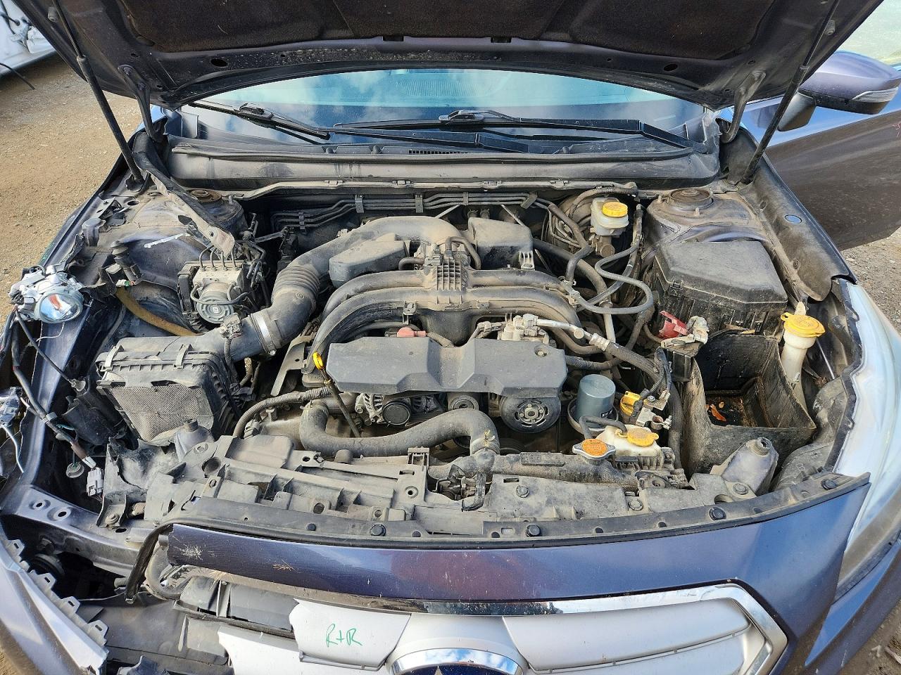 2015 Subaru Legacy 2.5i Limited Серый vin: 4S3BNAN6XF3029655