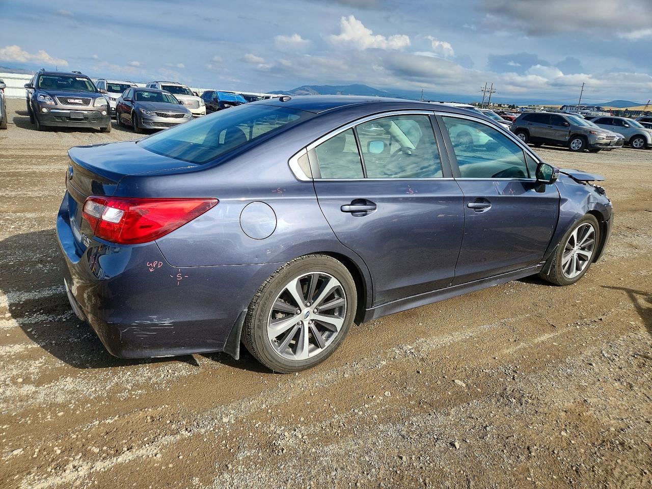 2015 Subaru Legacy 2.5i Limited Серый vin: 4S3BNAN6XF3029655