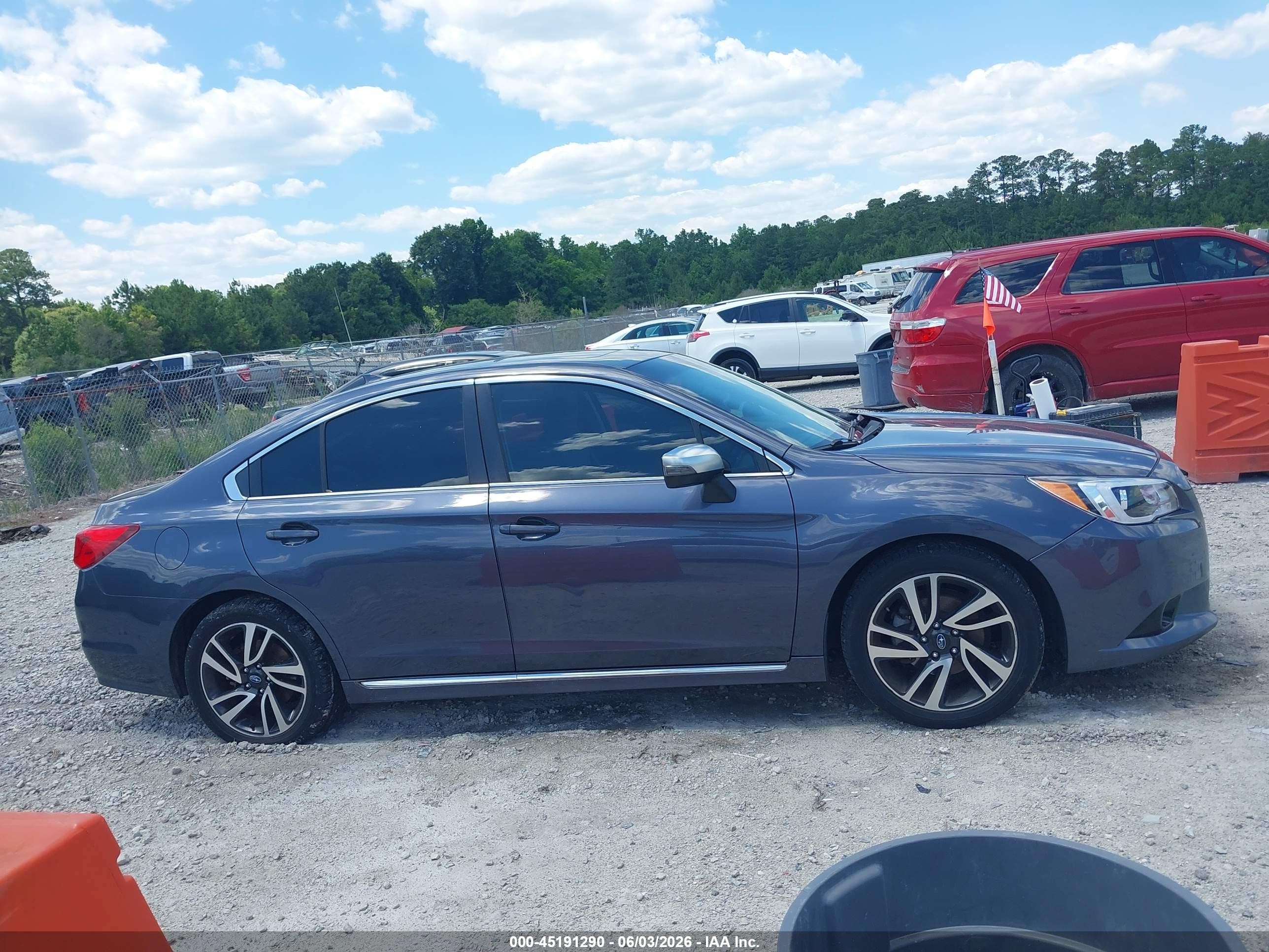 2017 Subaru Legacy 2.5i Sport Blue vin: 4S3BNAR66H3057370