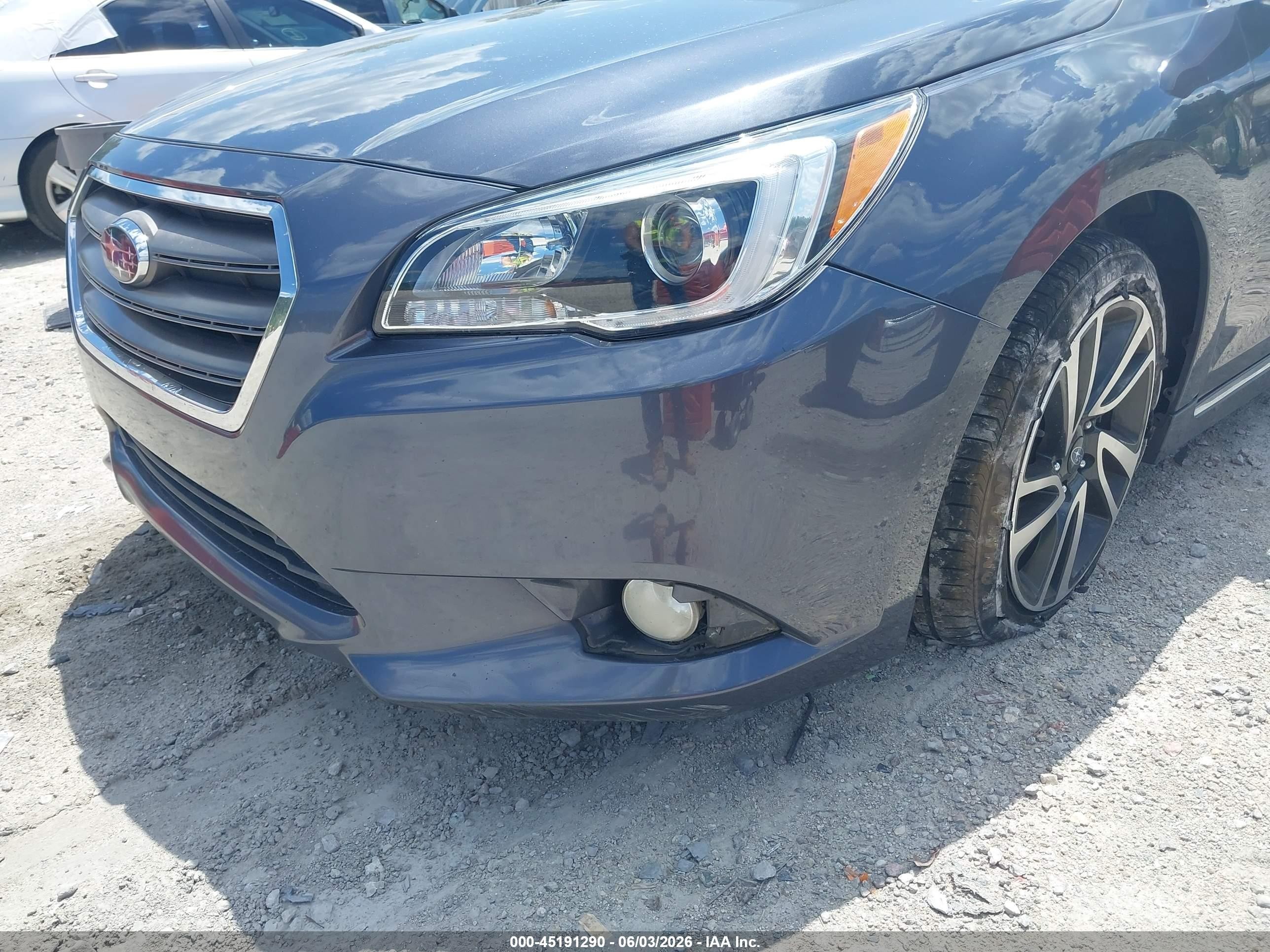 2017 Subaru Legacy 2.5i Sport Blue vin: 4S3BNAR66H3057370