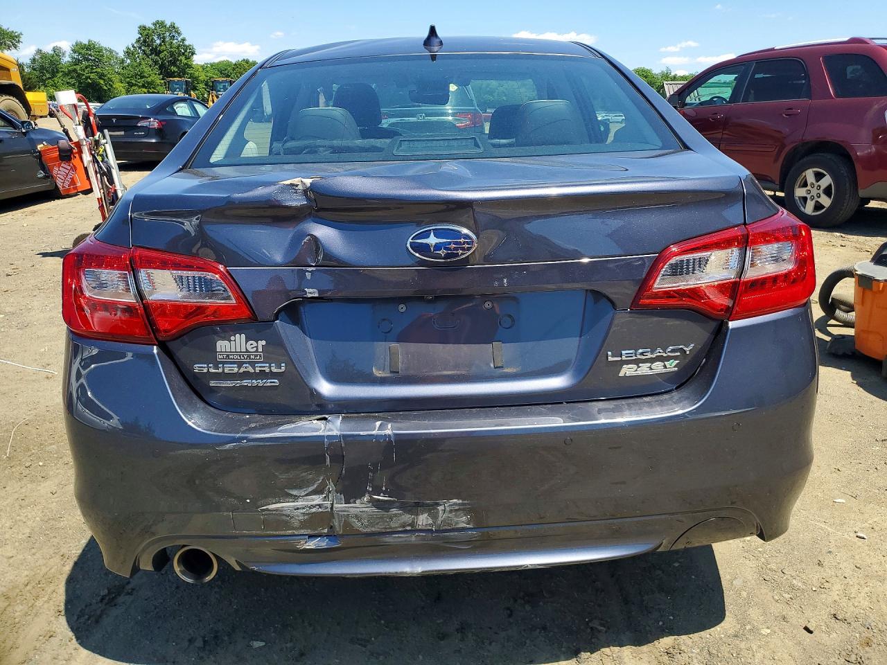 2017 Subaru Legacy Sport Gray vin: 4S3BNAS61H3014498
