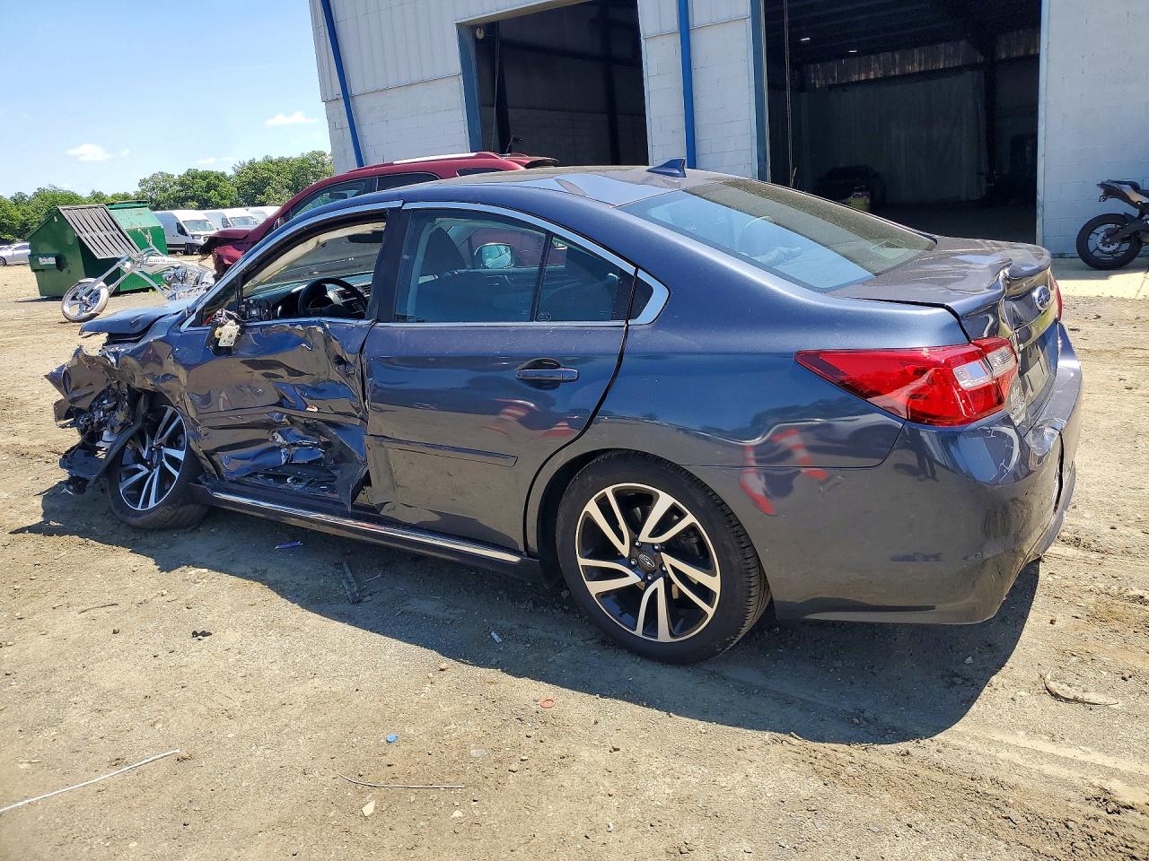 2017 Subaru Legacy Sport Gray vin: 4S3BNAS61H3014498