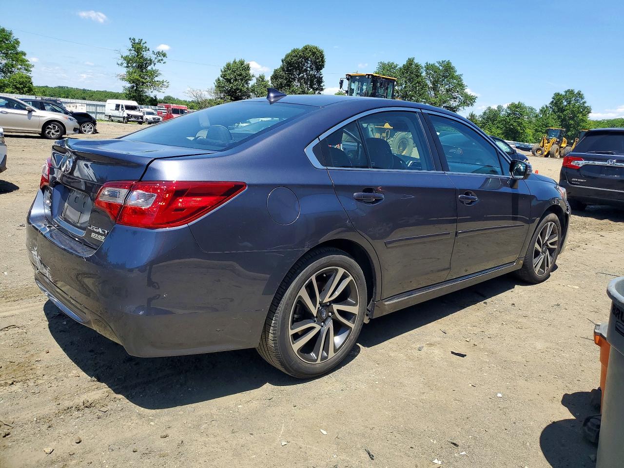 2017 Subaru Legacy Sport Gray vin: 4S3BNAS61H3014498