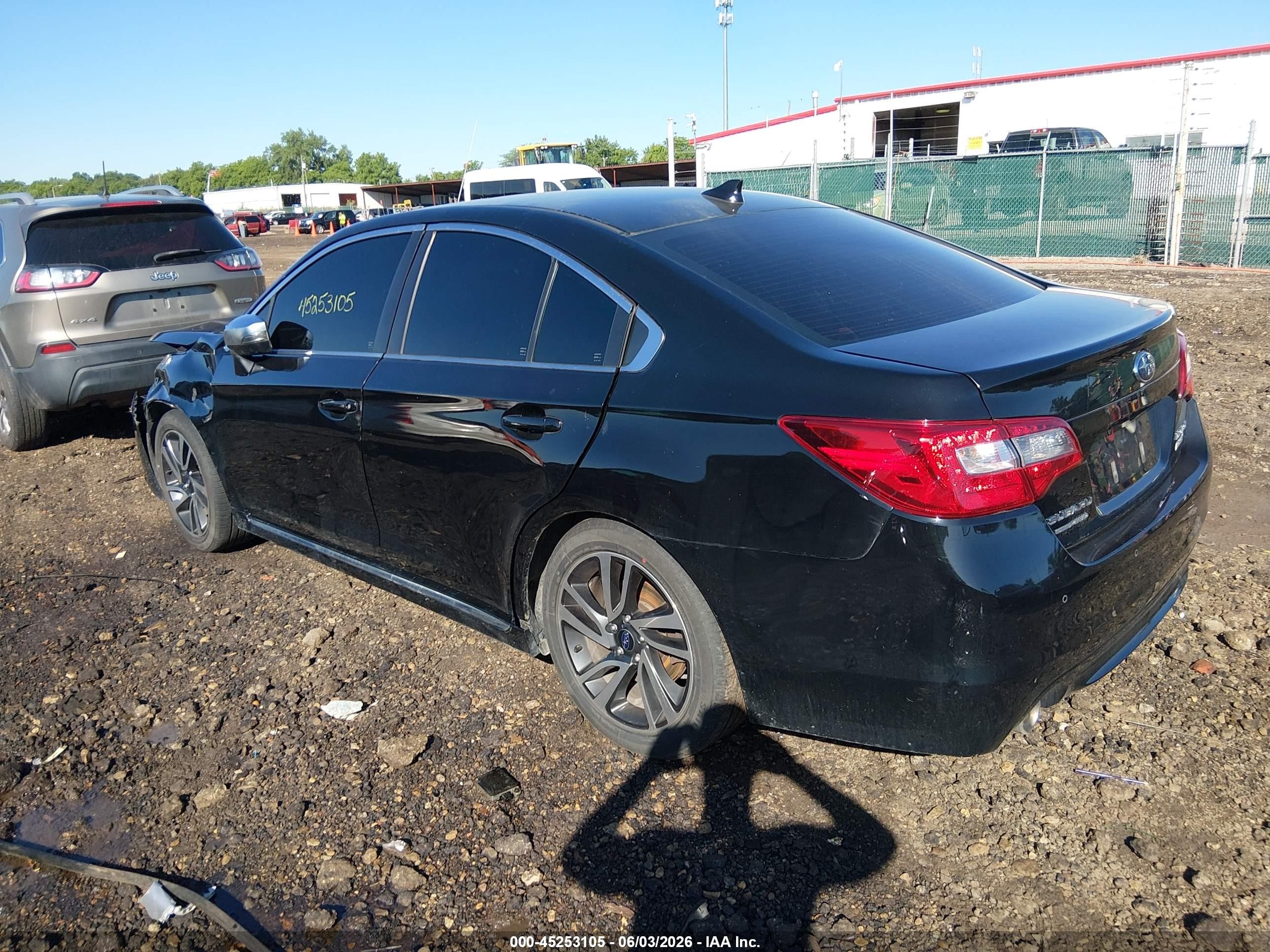 2017 Subaru Legacy 2.5i Sport Black vin: 4S3BNAS65H3022569