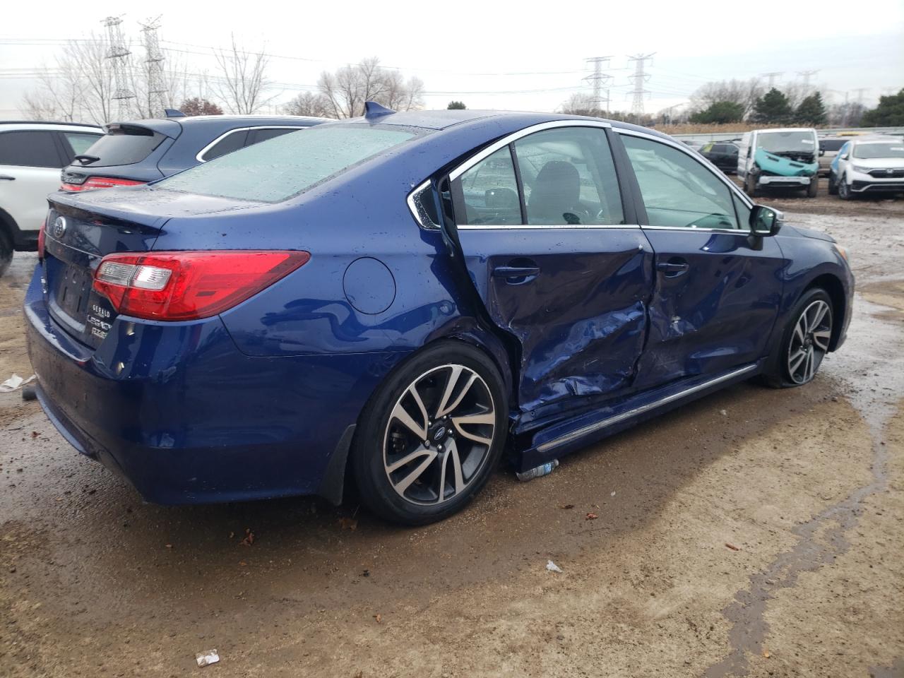 2017 Subaru Legacy Sport Blue vin: 4S3BNAS66H3013783