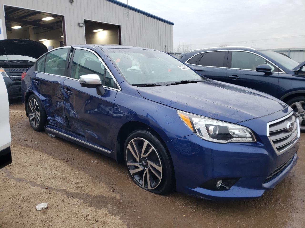 2017 Subaru Legacy Sport Blue vin: 4S3BNAS66H3013783