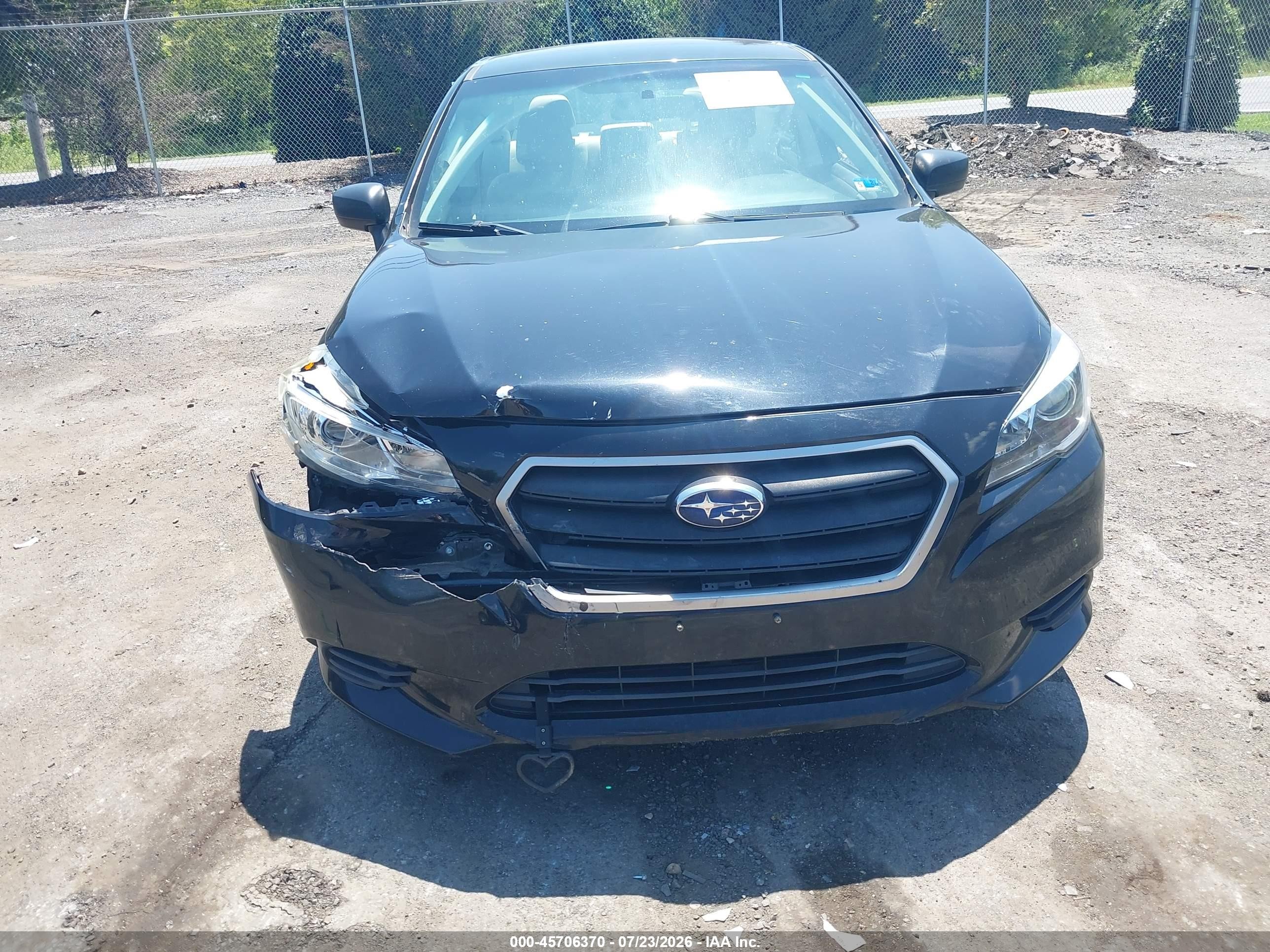 2015 Subaru Legacy 2.5i Black vin: 4S3BNBA61F3012061