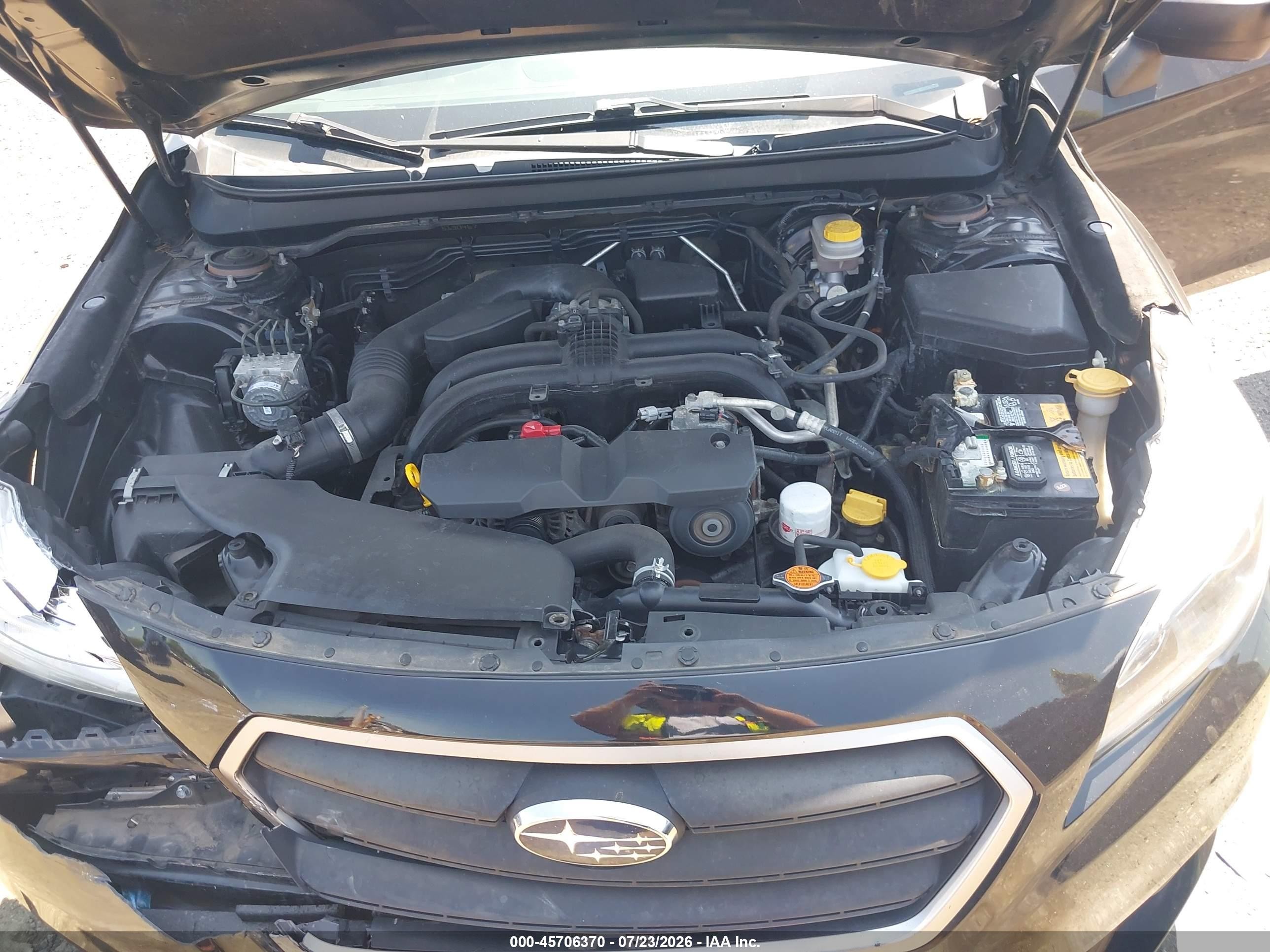 2015 Subaru Legacy 2.5i Black vin: 4S3BNBA61F3012061