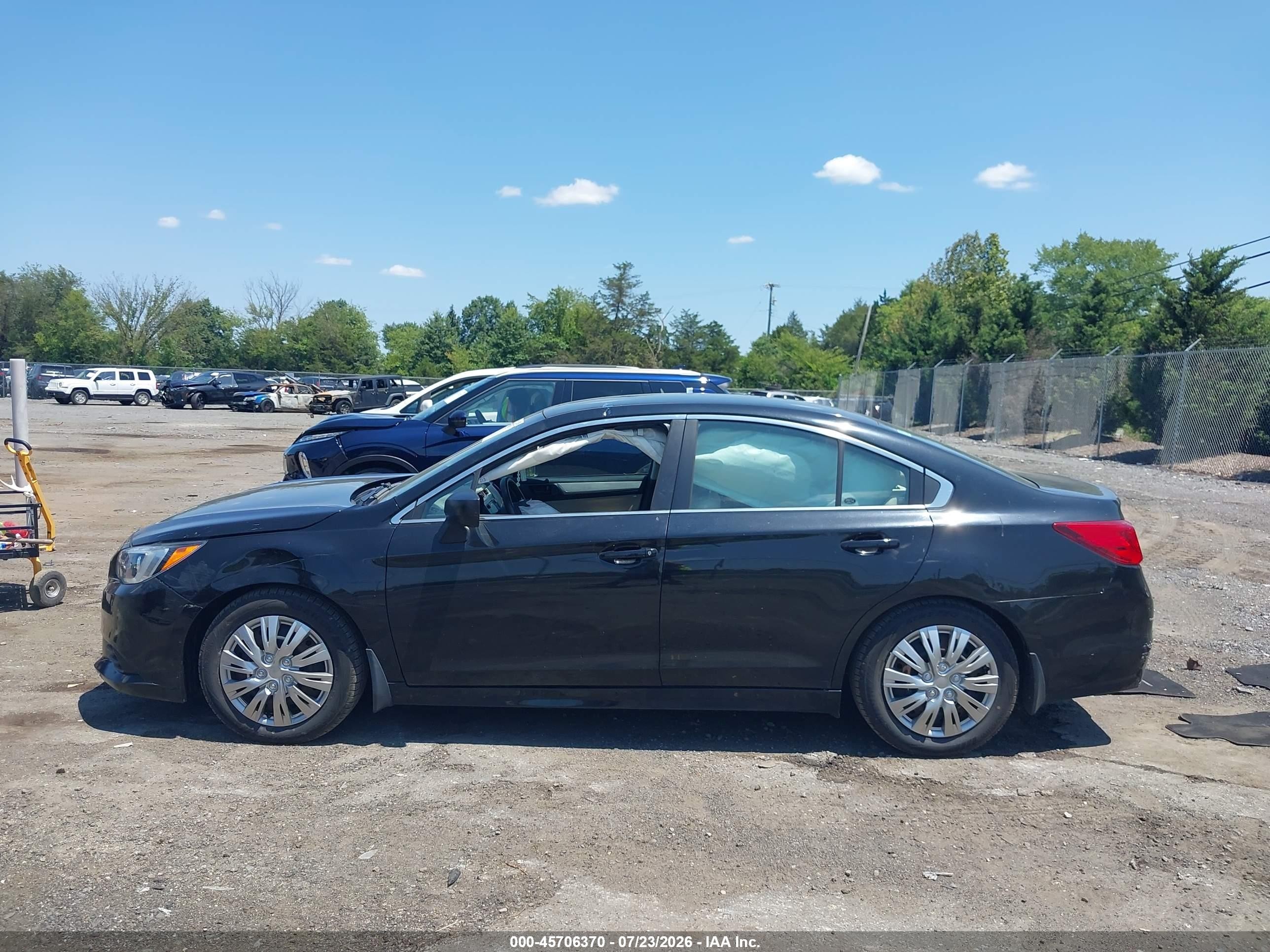 2015 Subaru Legacy 2.5i Black vin: 4S3BNBA61F3012061