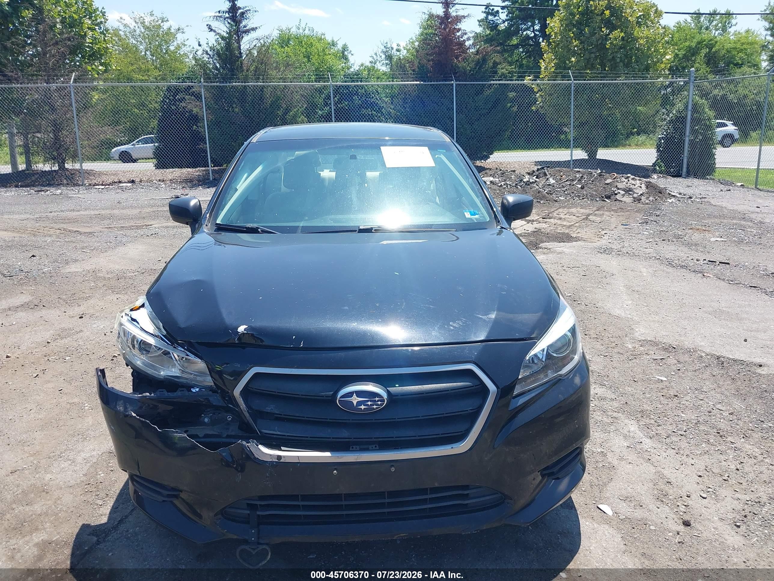 2015 Subaru Legacy 2.5i Black vin: 4S3BNBA61F3012061