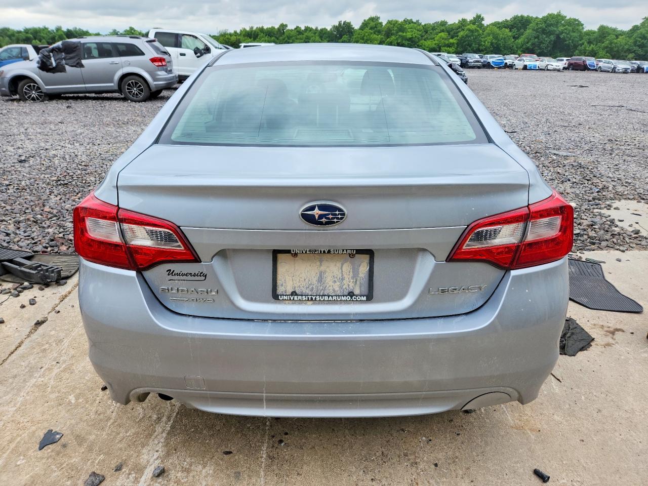 2015 Subaru Legacy 2.5i Gray vin: 4S3BNBA63F3059706