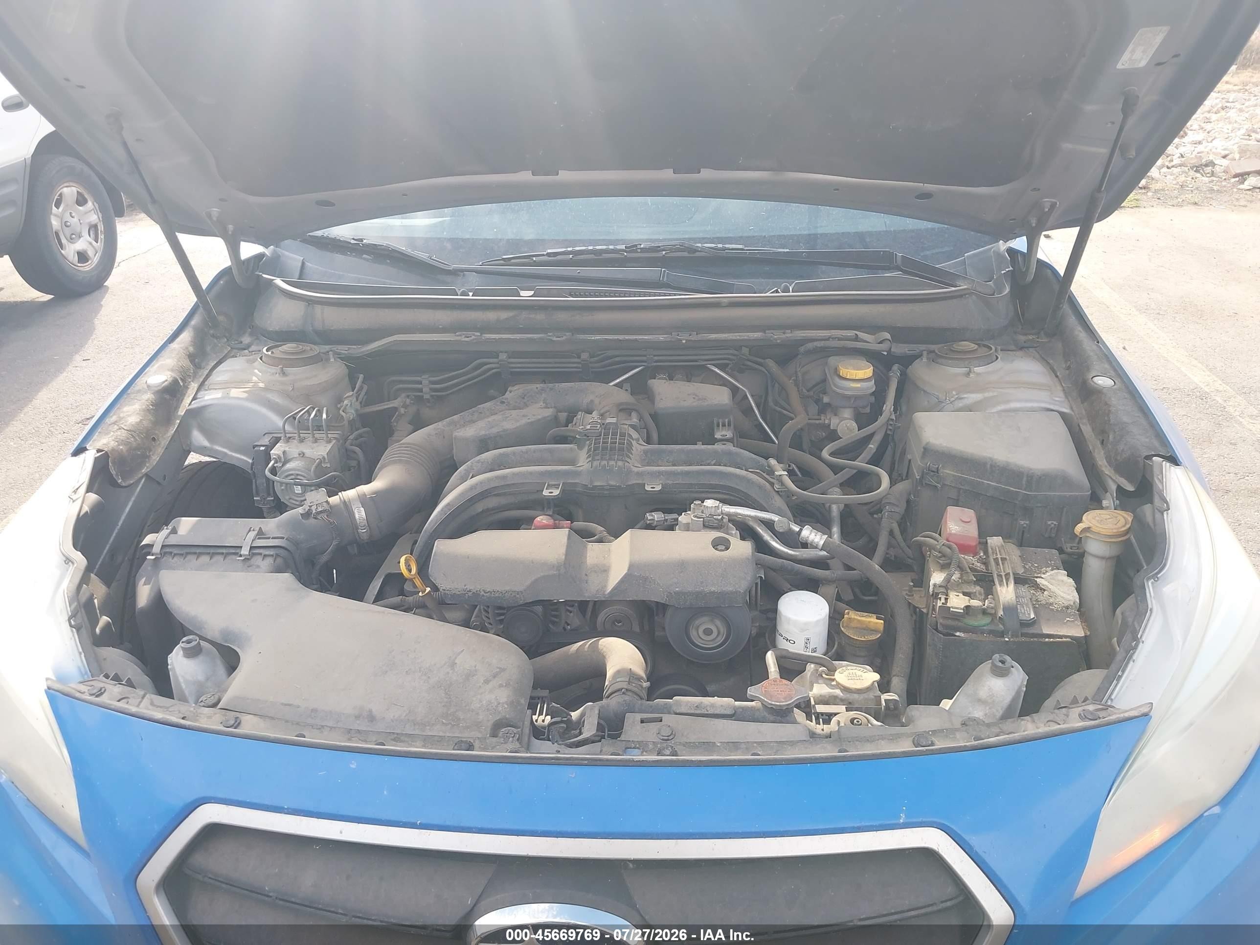2015 Subaru Legacy 2.5i Blue vin: 4S3BNBA67F3059739