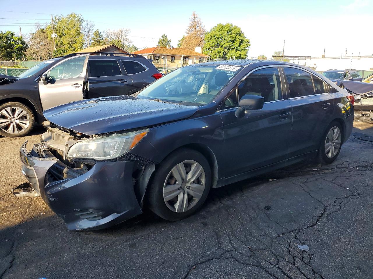 2015 Subaru Legacy 2.5i Gray vin: 4S3BNBA69F3034325