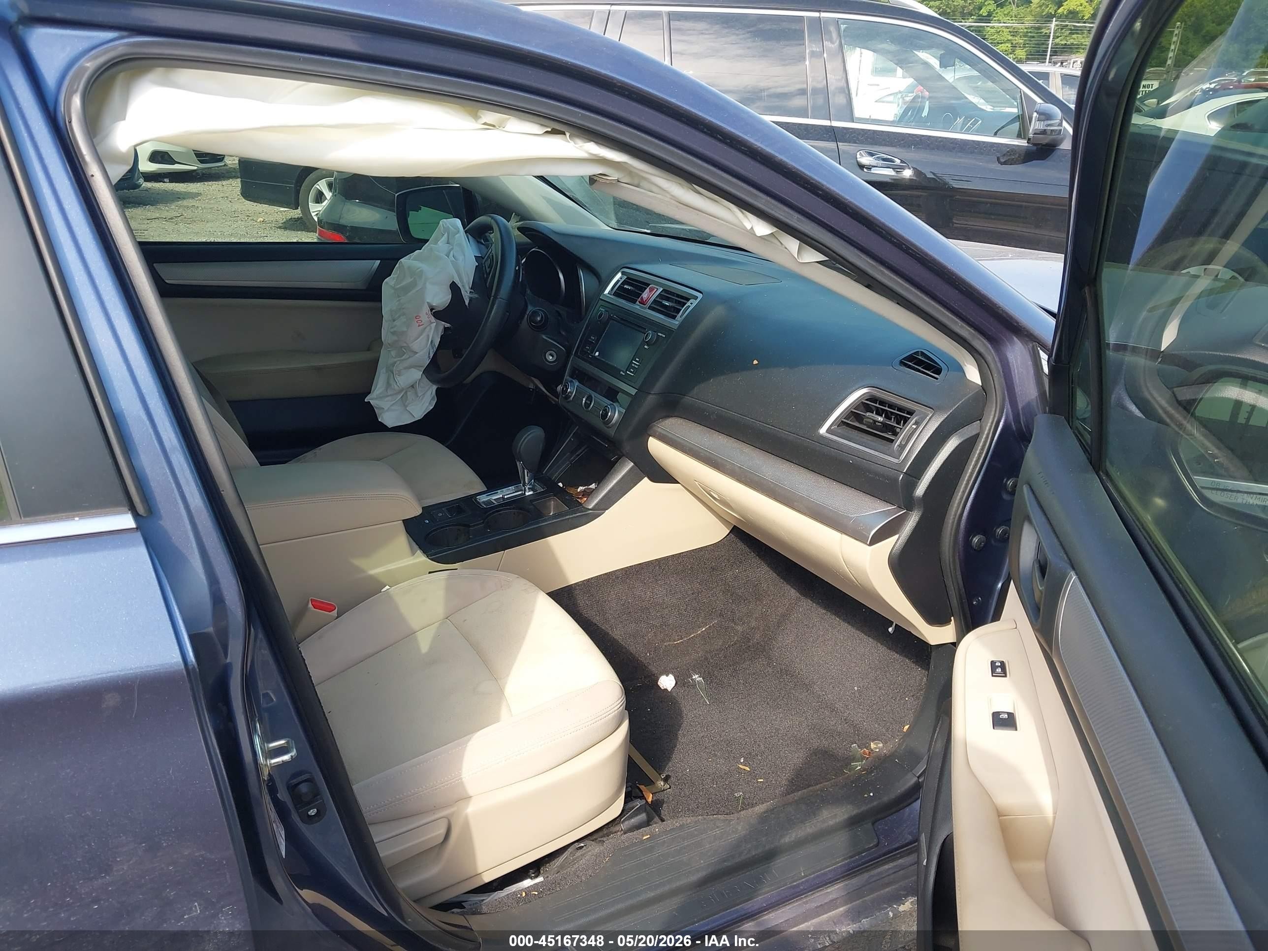 2015 Subaru Legacy 2.5i Blue vin: 4S3BNBA6XF3007909