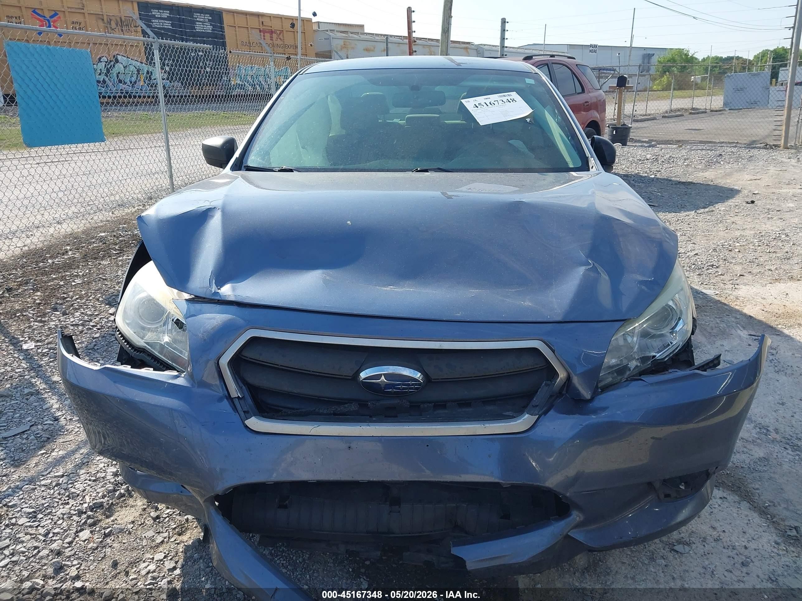 2015 Subaru Legacy 2.5i Blue vin: 4S3BNBA6XF3007909