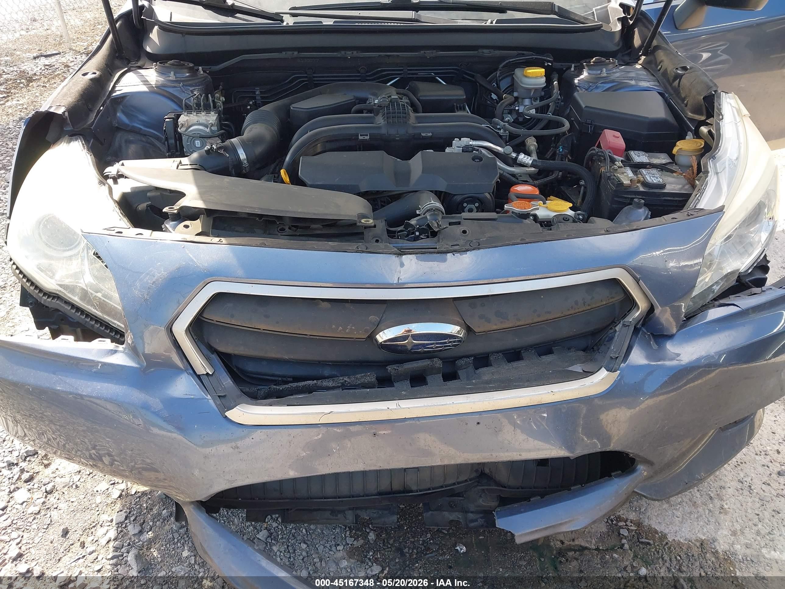 2015 Subaru Legacy 2.5i Blue vin: 4S3BNBA6XF3007909