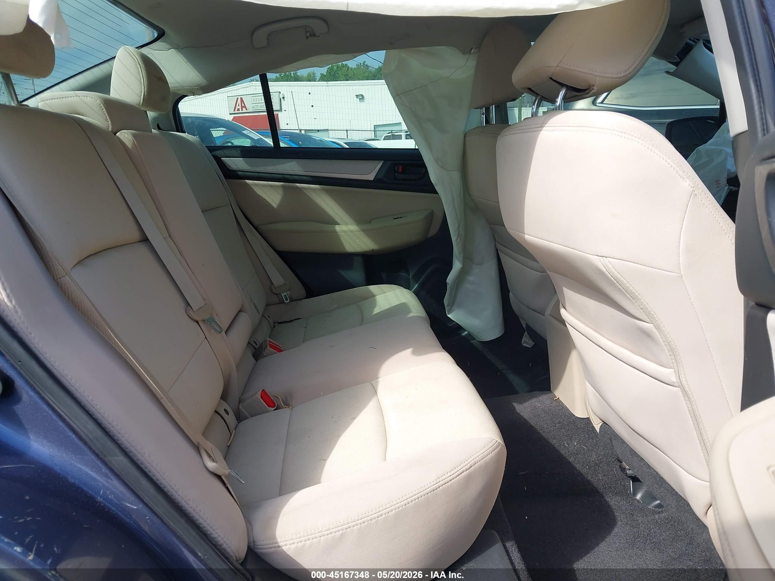 2015 Subaru Legacy 2.5i Blue vin: 4S3BNBA6XF3007909