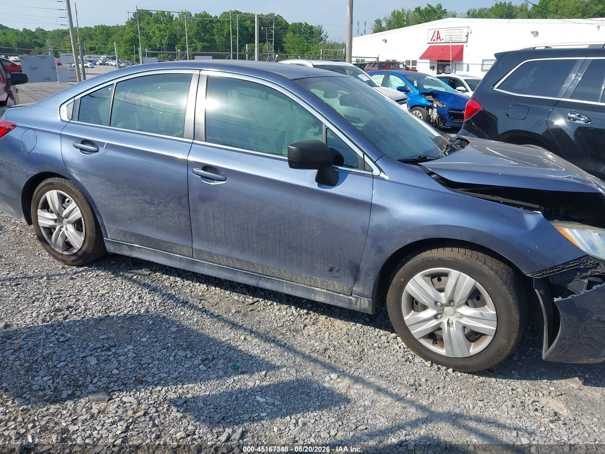 2015 Subaru Legacy 2.5i Blue vin: 4S3BNBA6XF3007909