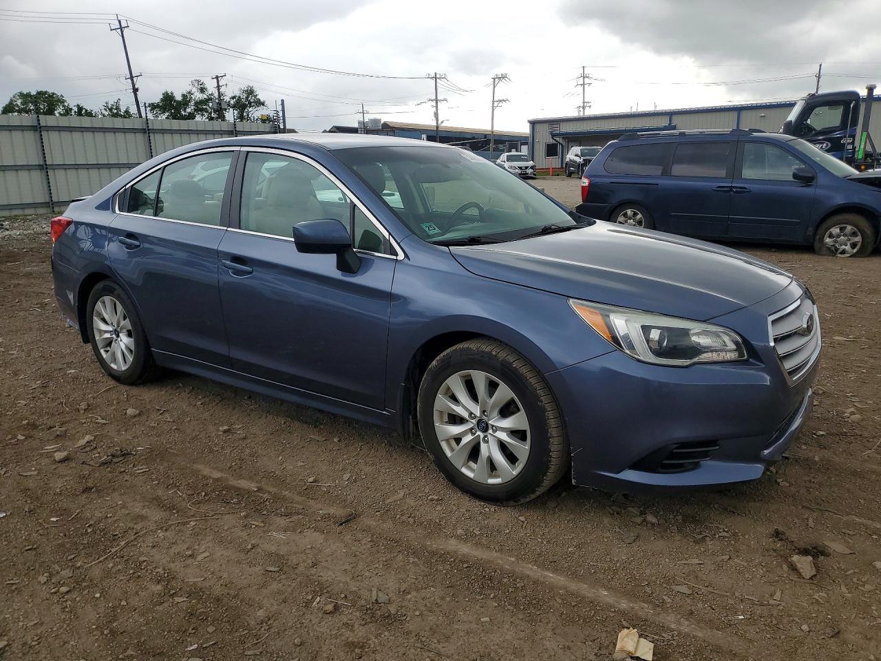 2015 Subaru Legacy 2.5i Premium Blue vin: 4S3BNBC61F3004930