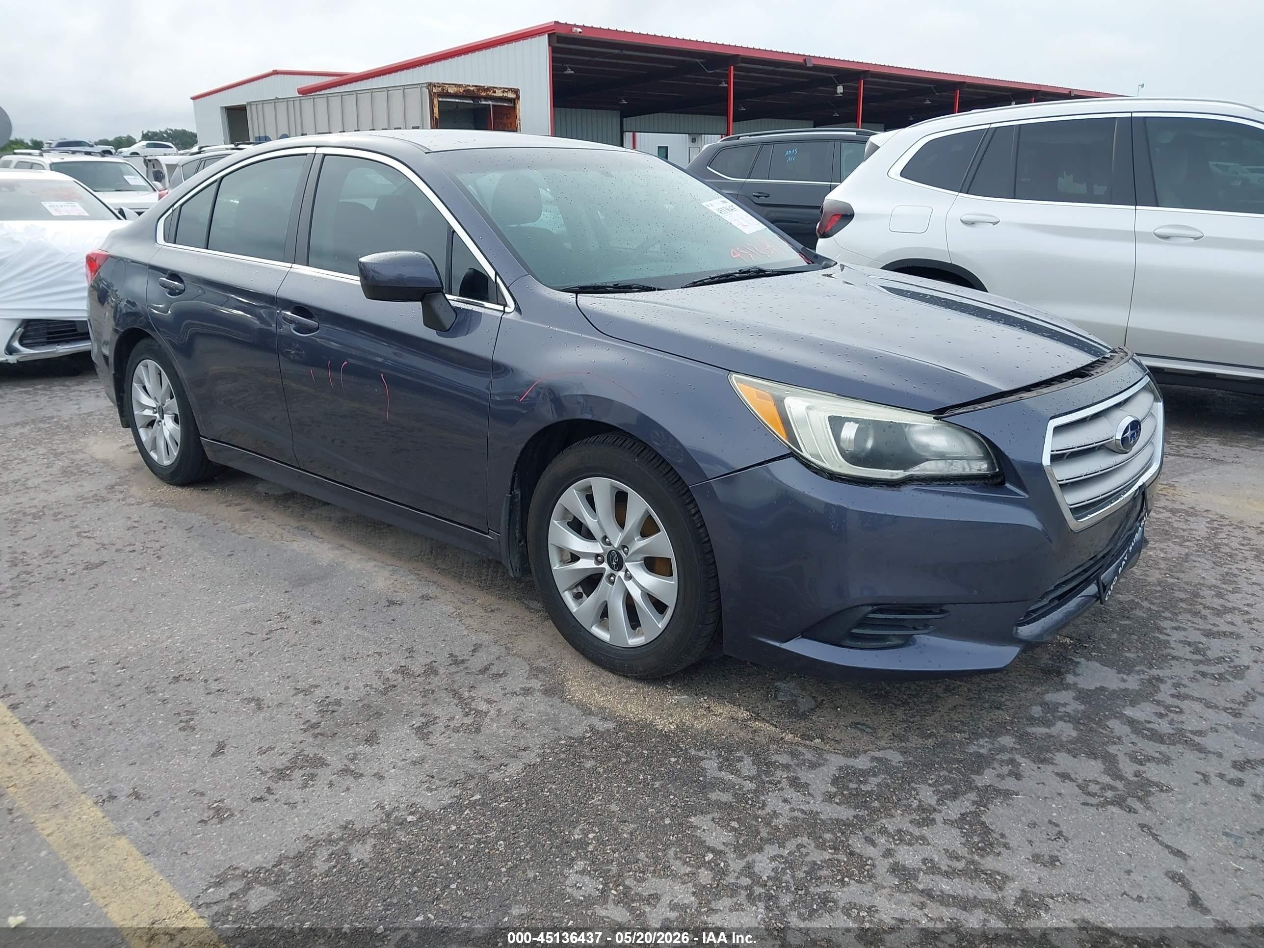 2015 Subaru Legacy 2.5i Premium Gray vin: 4S3BNBC61F3045378
