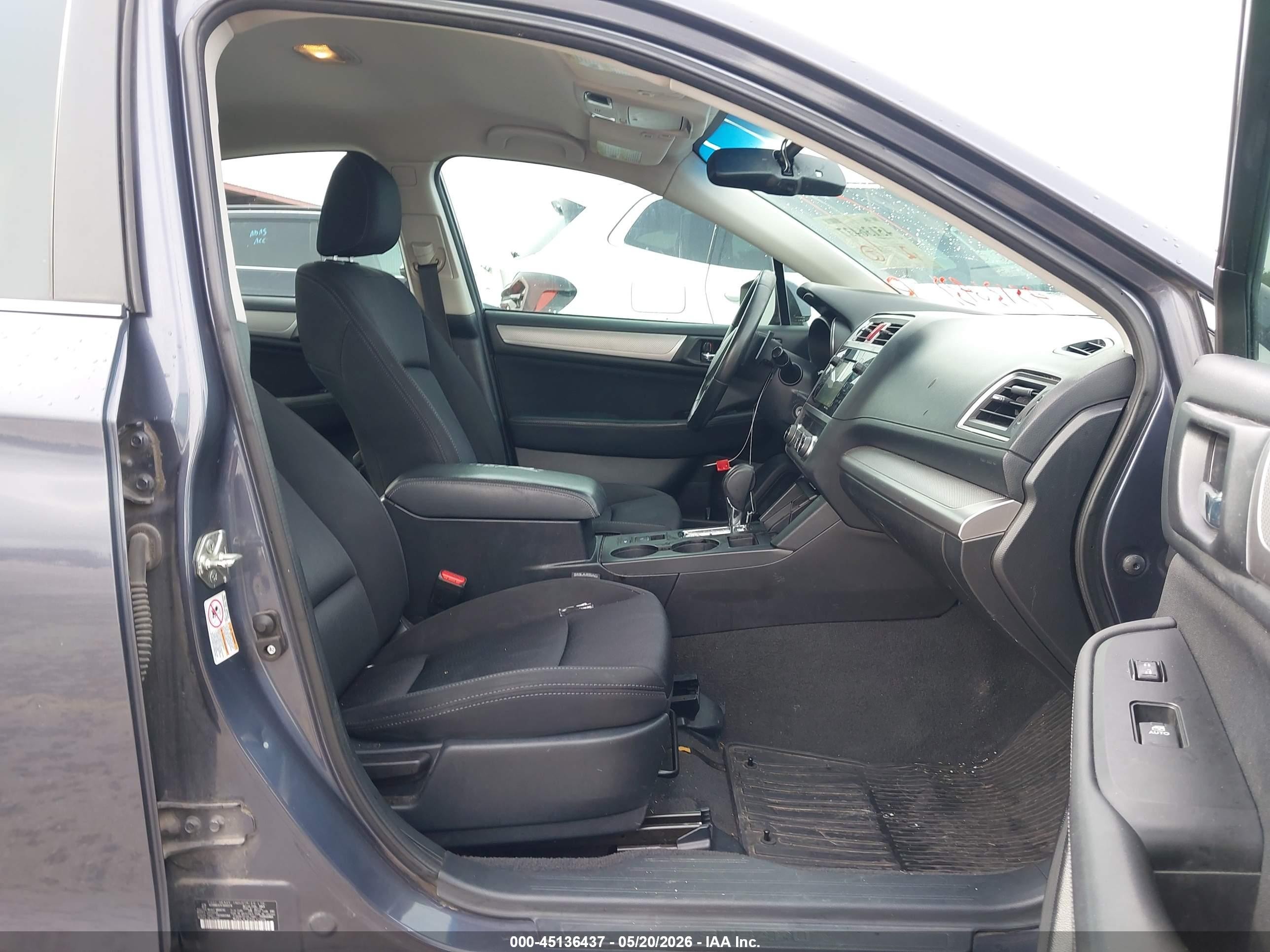 2015 Subaru Legacy 2.5i Premium Gray vin: 4S3BNBC61F3045378