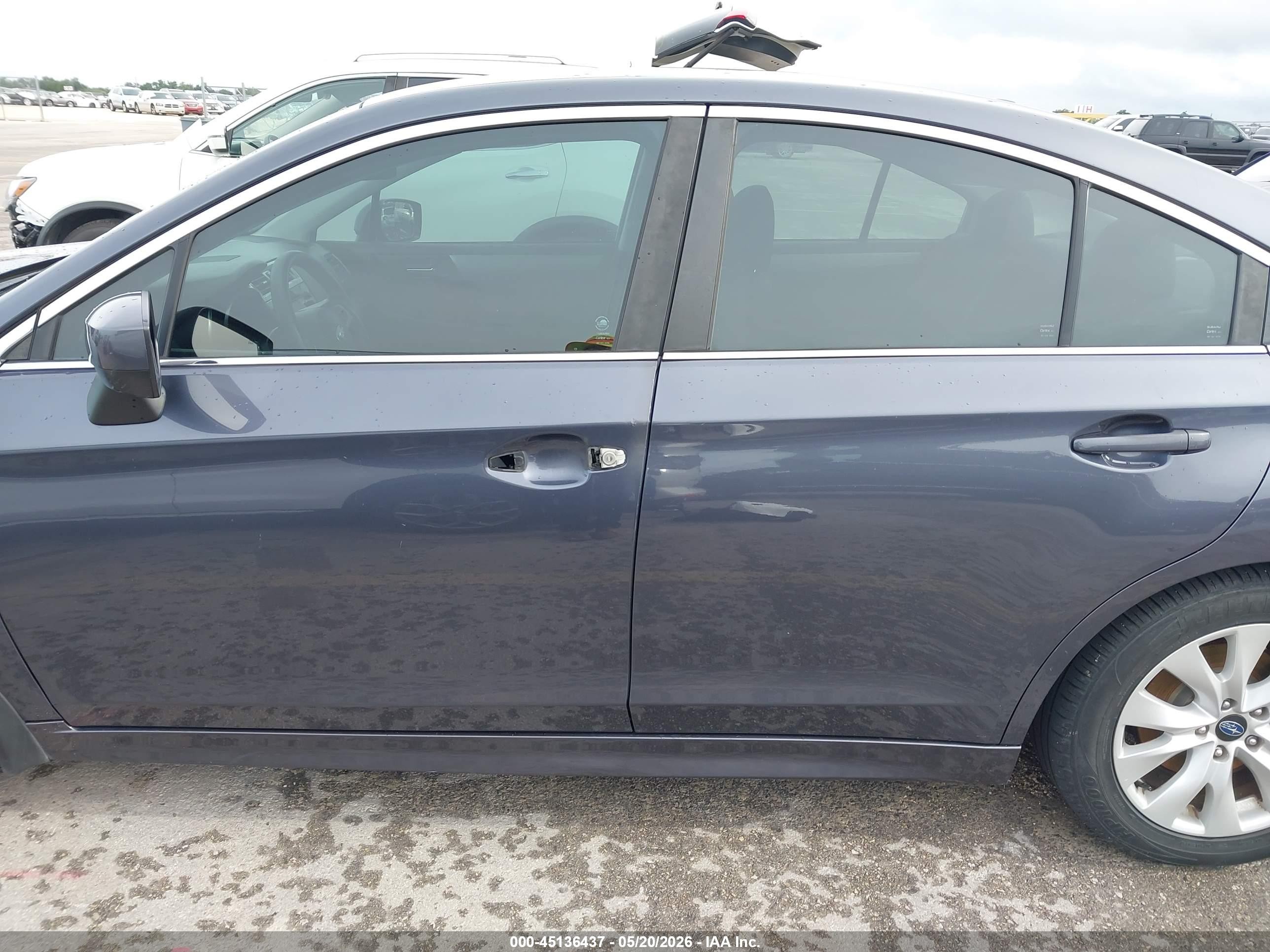 2015 Subaru Legacy 2.5i Premium Gray vin: 4S3BNBC61F3045378