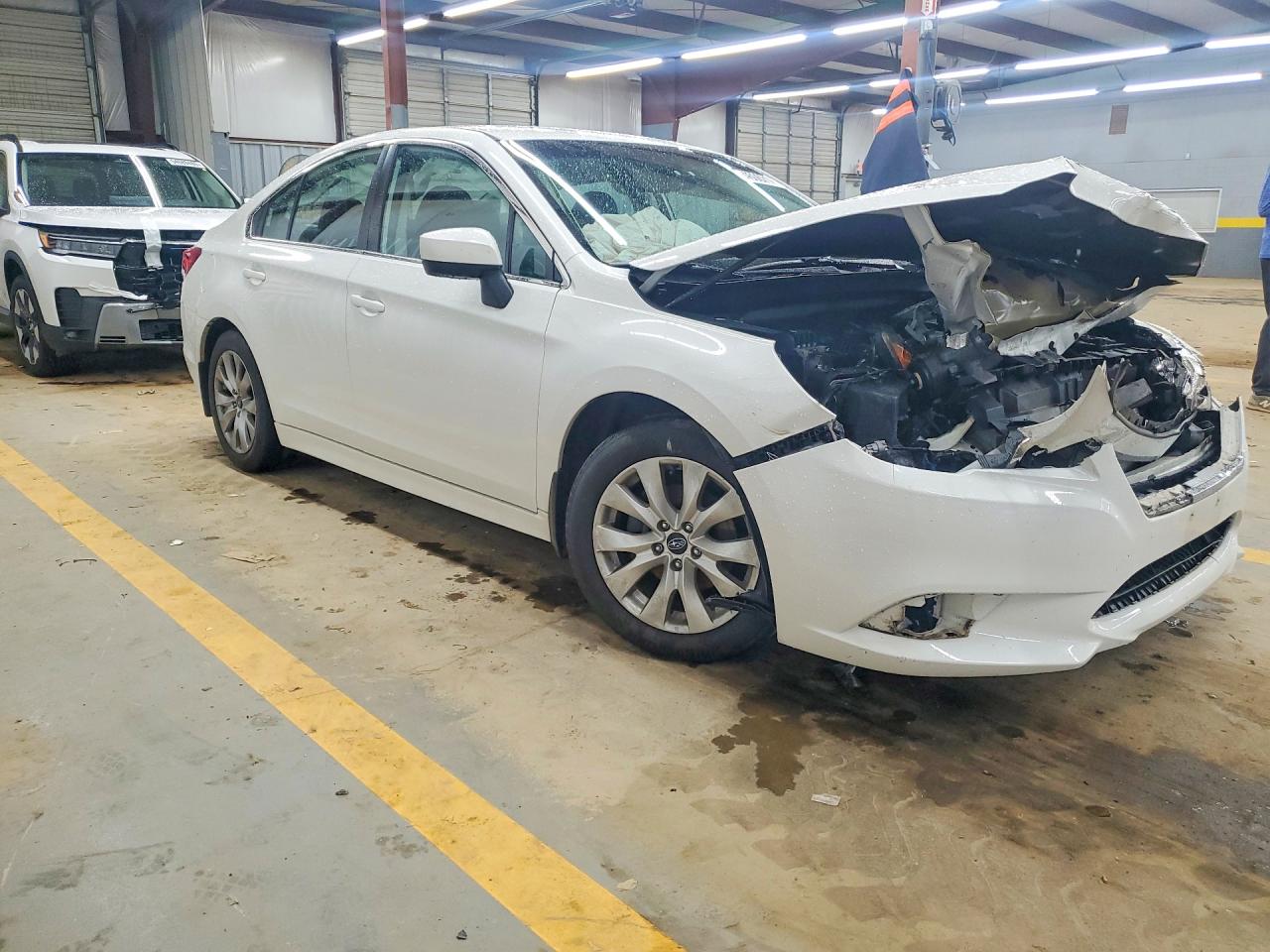 2016 Subaru Legacy 2.5i Premium White vin: 4S3BNBC62G3063602