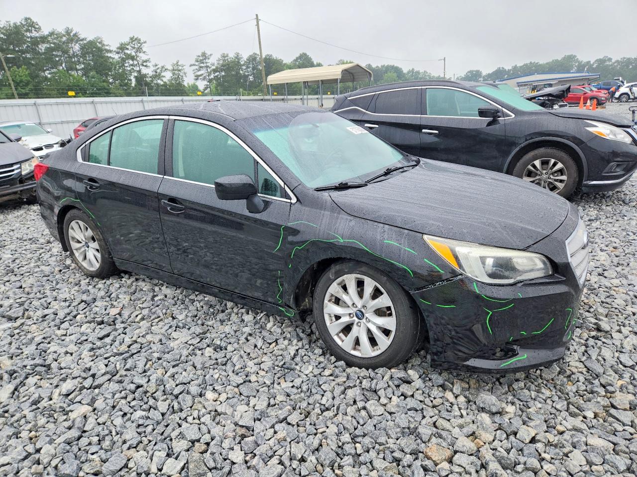2015 Subaru Legacy 2.5i Premium Black vin: 4S3BNBC64F3002203