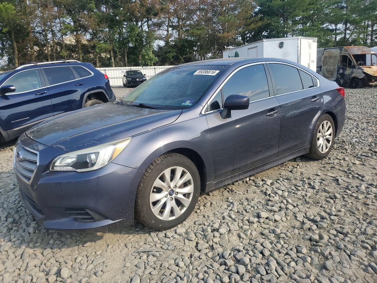 2015 Subaru Legacy 2.5i Premium Silver vin: 4S3BNBC64F3009281