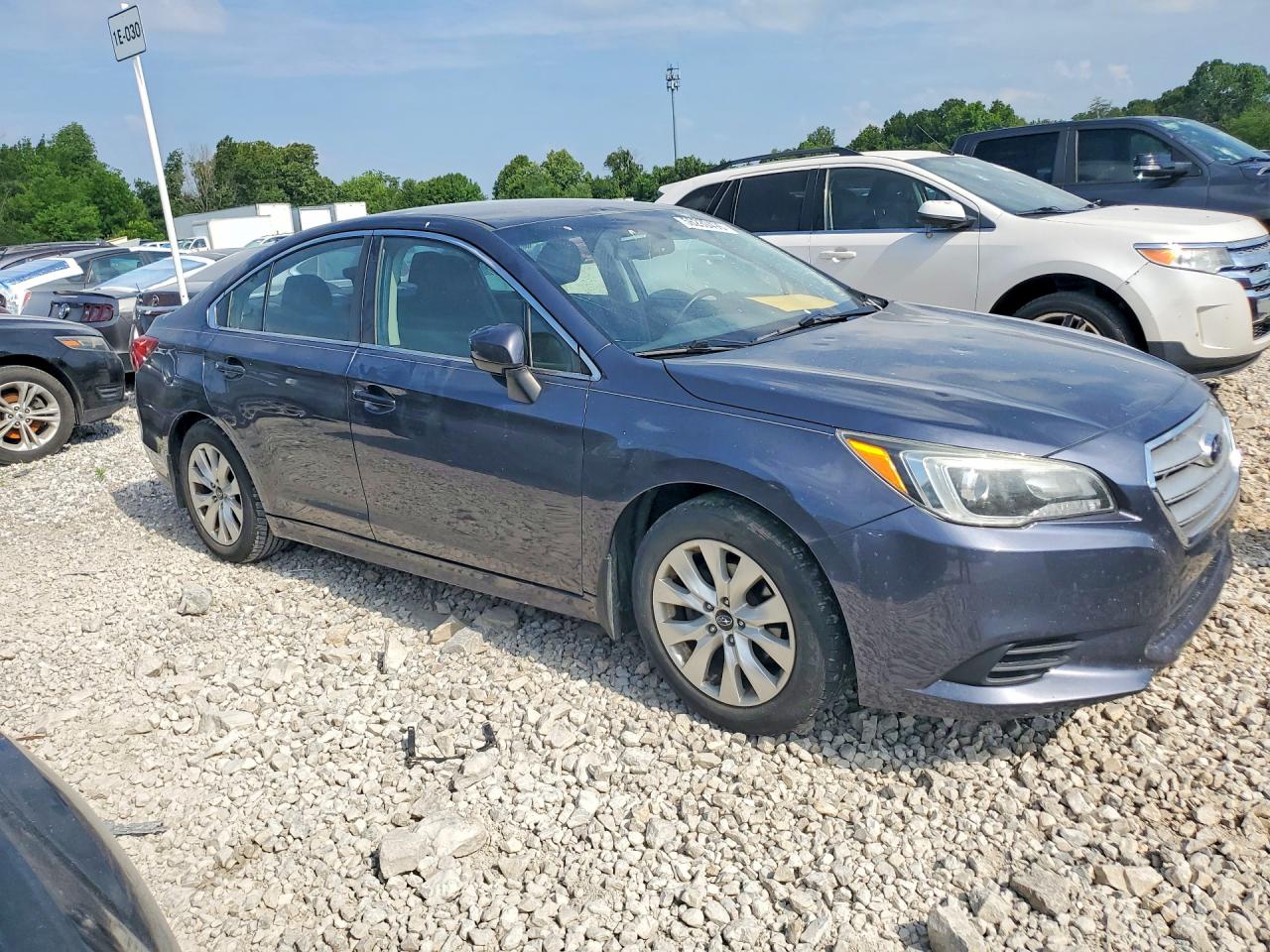 2015 Subaru Legacy 2.5i Premium Синий vin: 4S3BNBC64F3070386