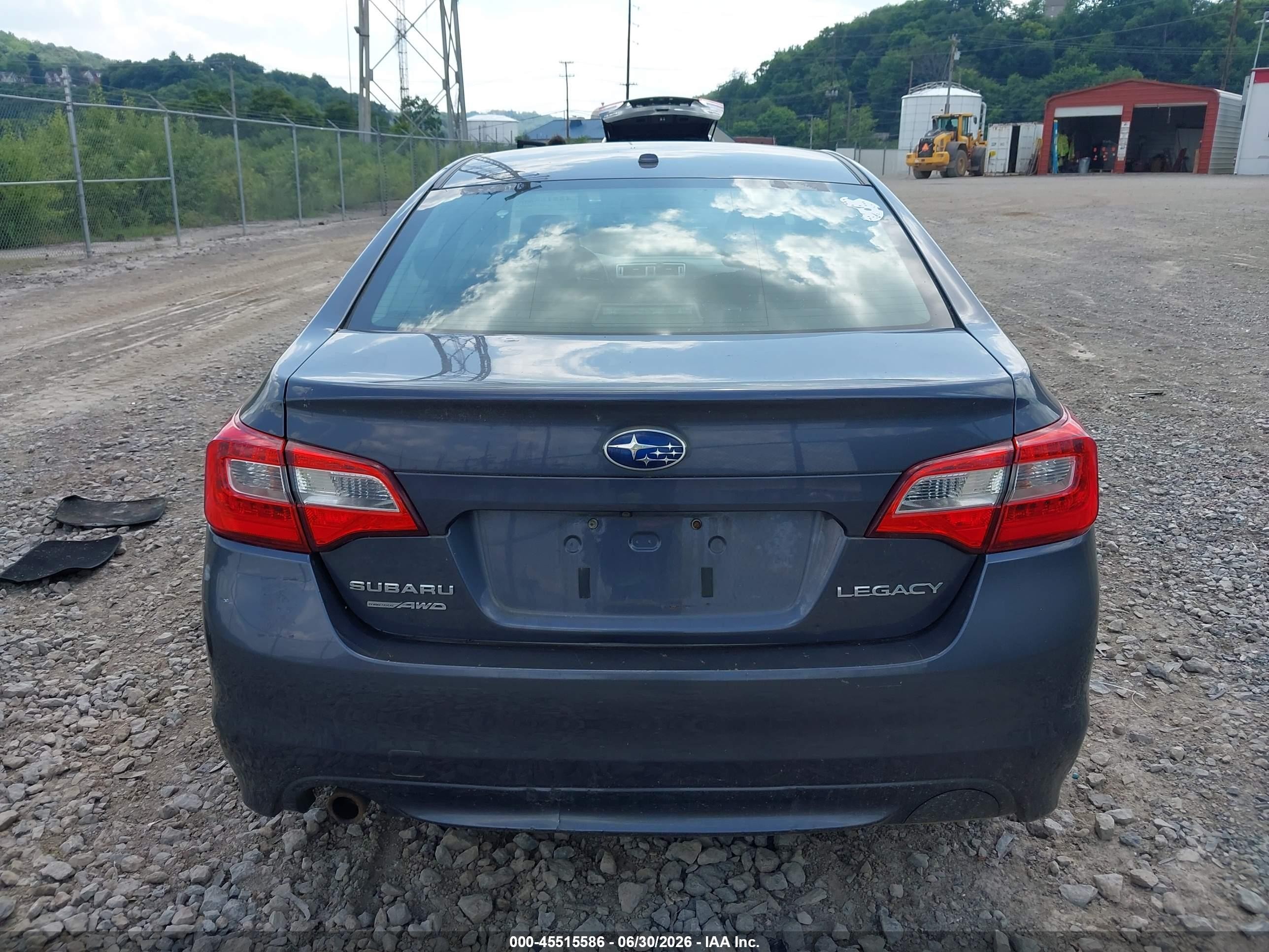 2015 Subaru Legacy 2.5i Premium Blue vin: 4S3BNBC64F3074082