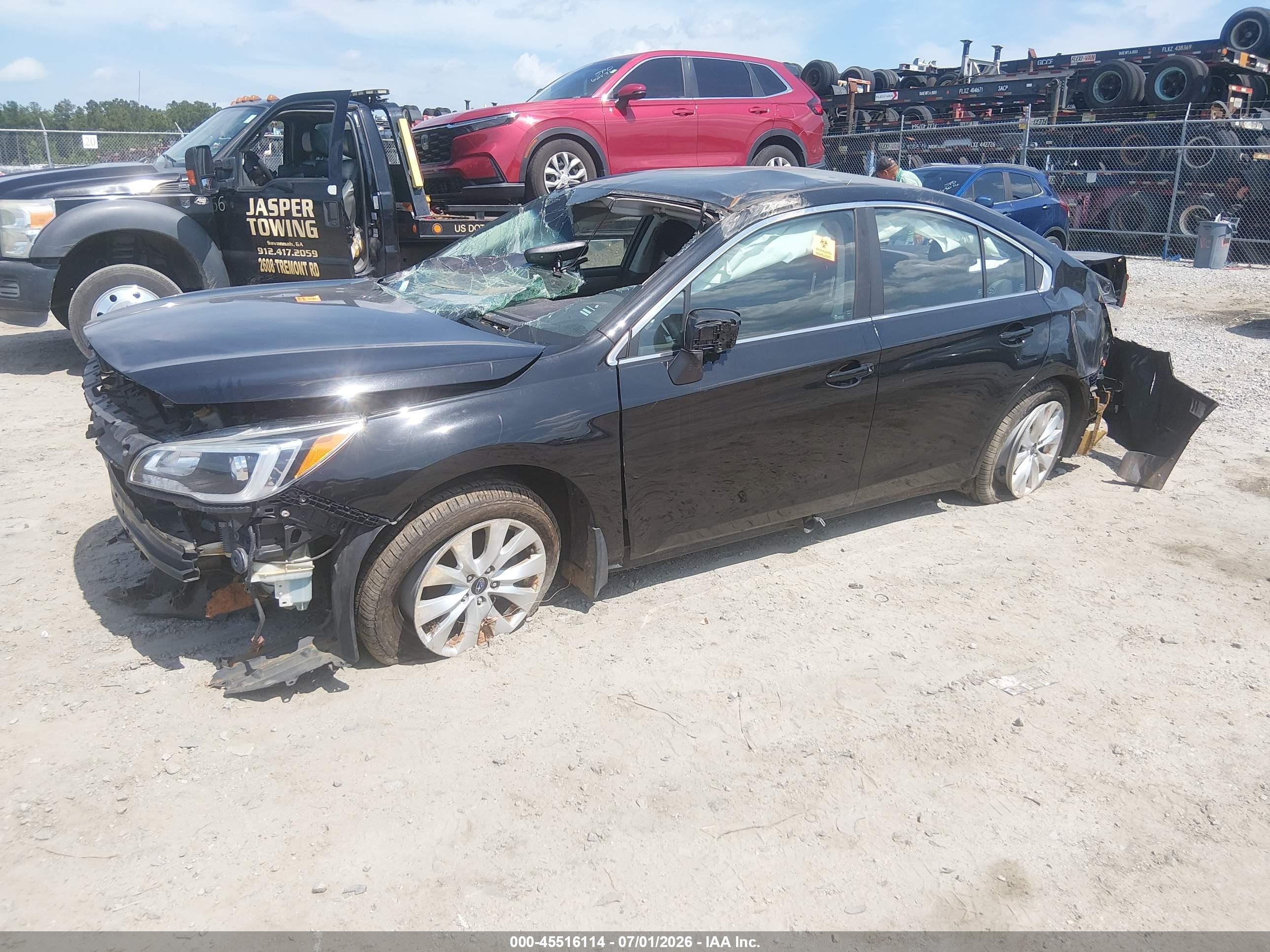 2015 Subaru Legacy 2.5i Premium Black vin: 4S3BNBC65F3019737
